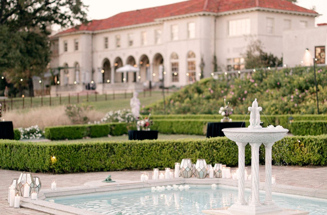 Cassie LaMere Events engagement party at Commodore Perry Estate in austin | PartySlate