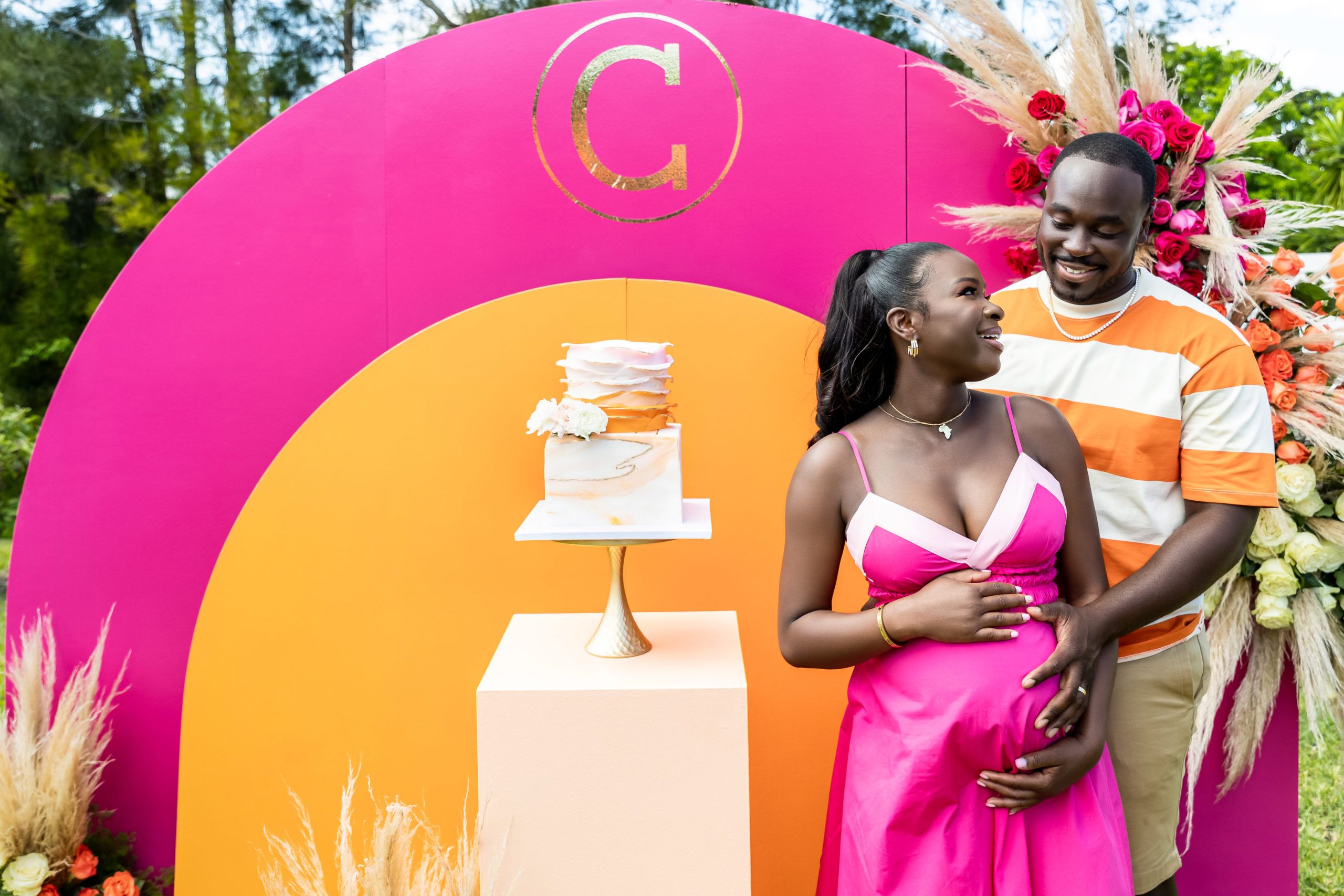 Vibrant and Chic Outdoor Baby Shower in Miramar, Florida