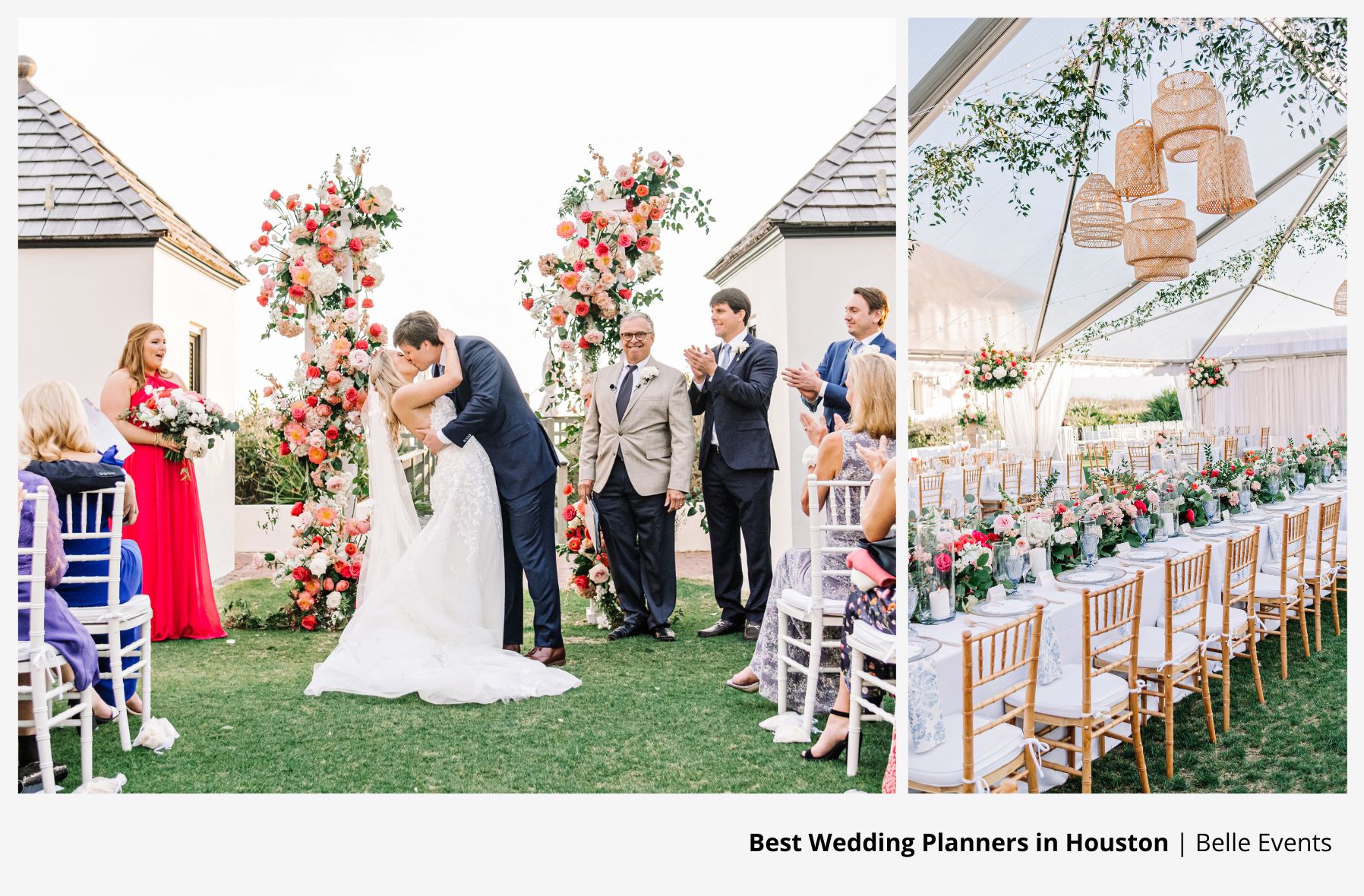 Outdoor garden wedding