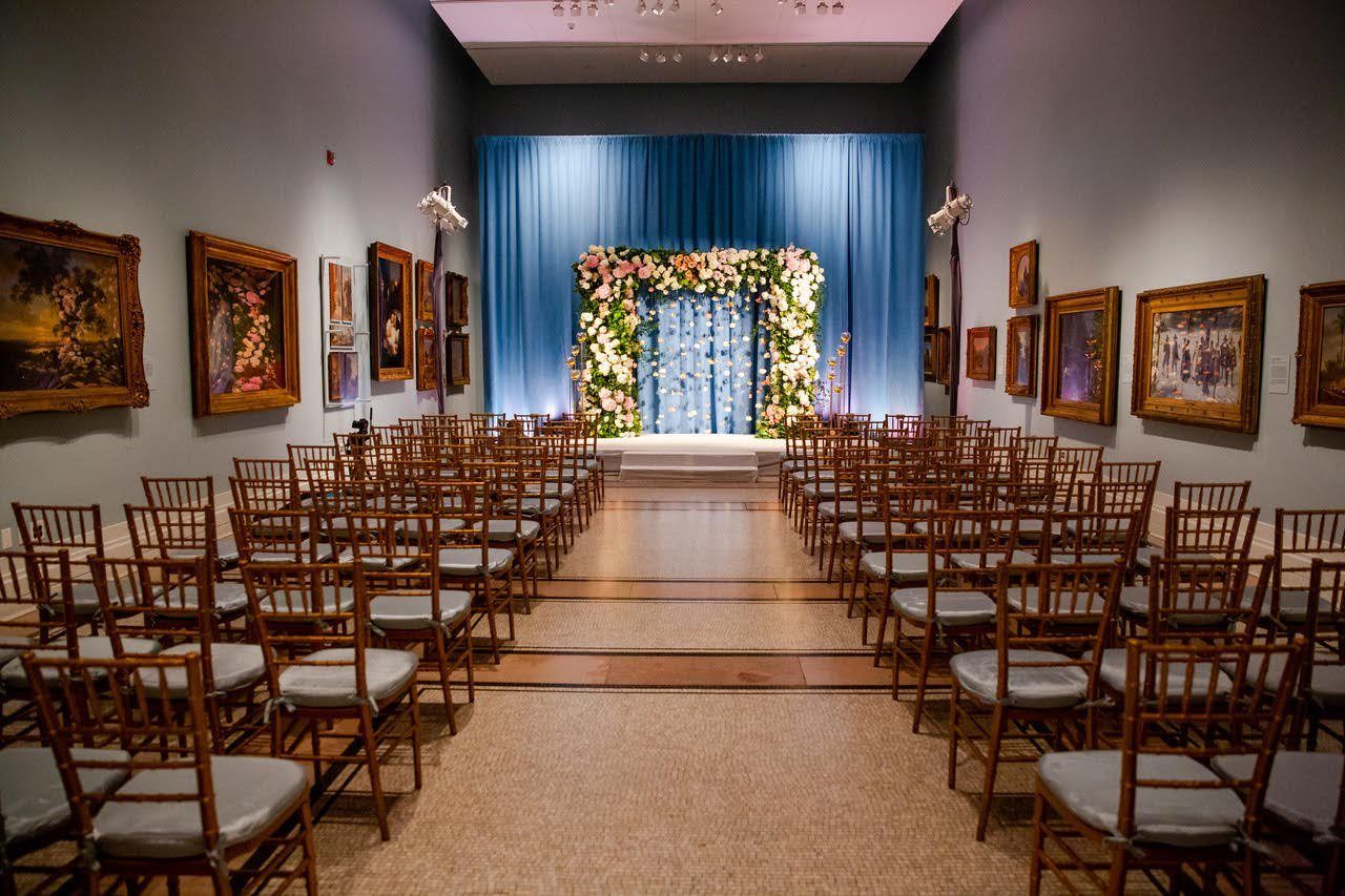 Beautiful Dexter Hall Wedding Ceremony at The New York Historical Society