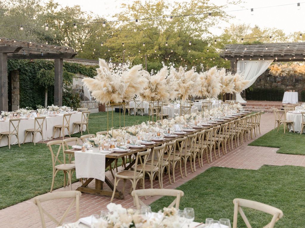 Boho Wedding at The Estate Yountville in Yountville, California