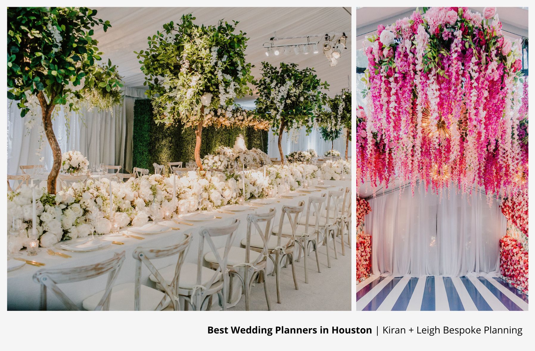 Lavish wedding florals