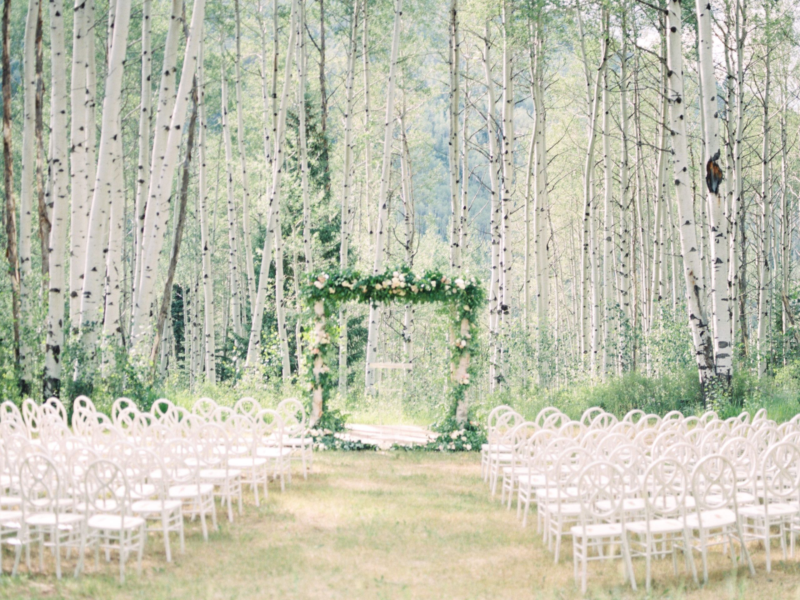 Elegant Outdoor Wedding in Vail, Colorado