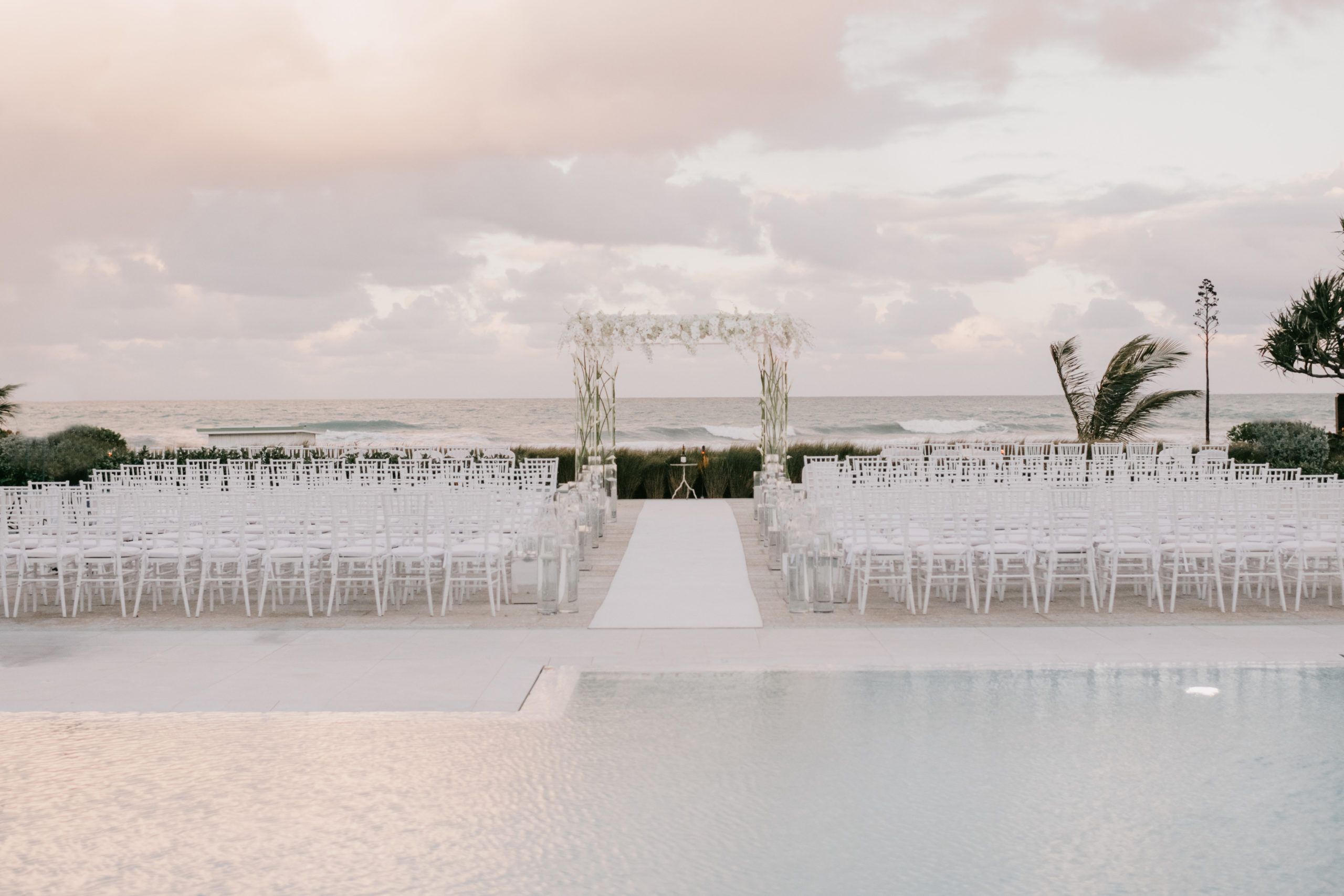Elegant White Wedding at Four Seasons Resort Palm Beach in Palm Beach, FL