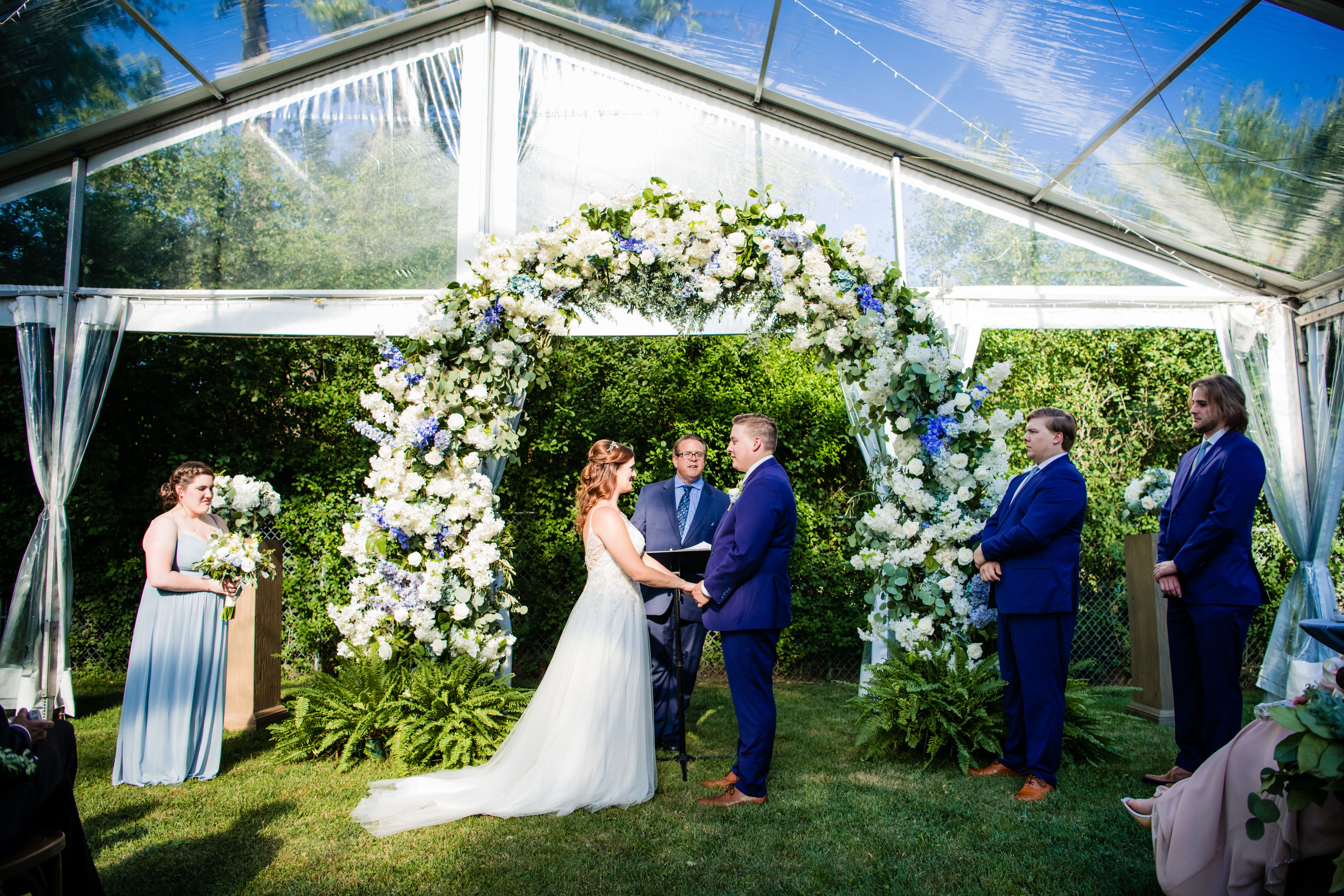 Jessica & Michael Outdoor Wedding