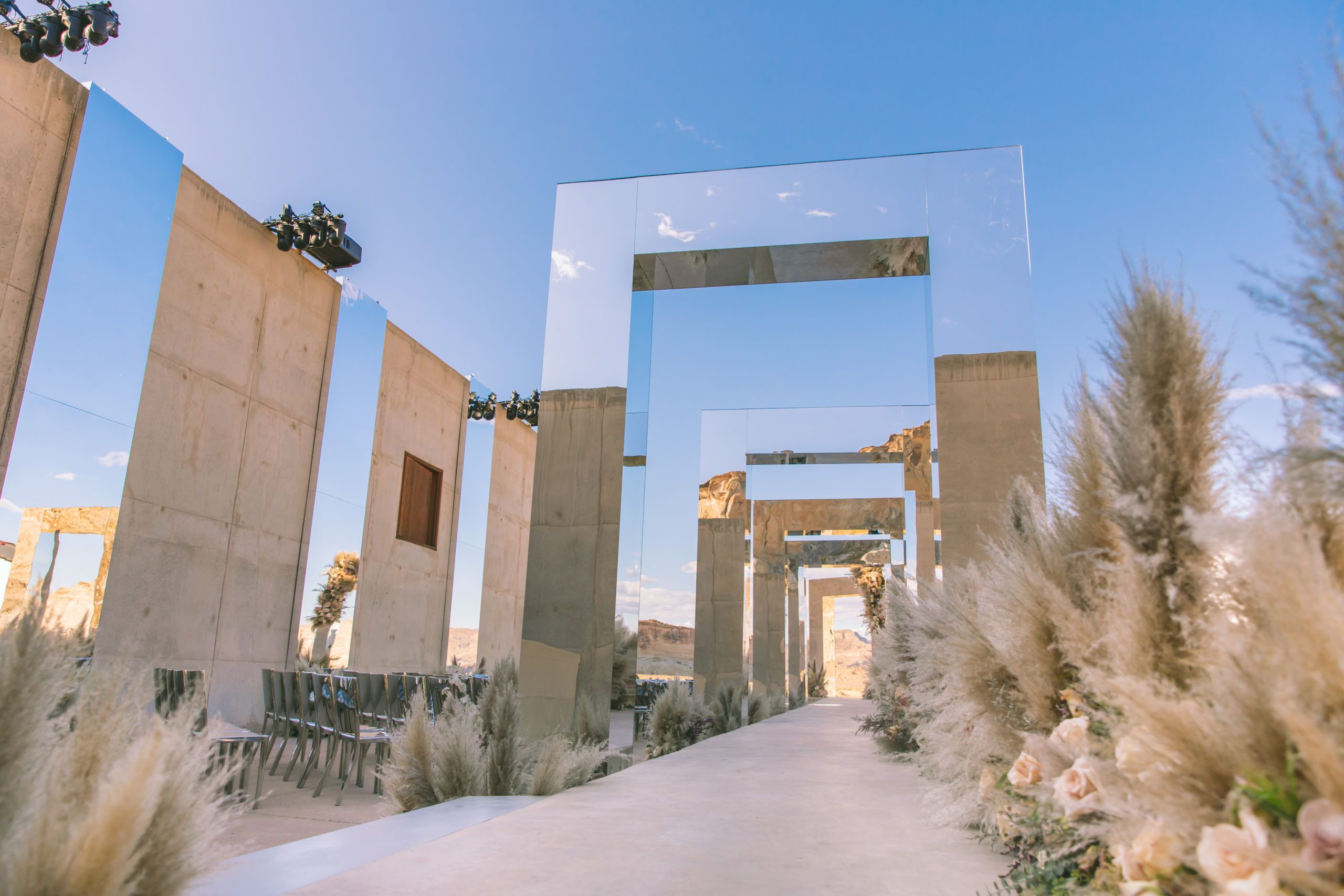 Modern & Meaningful Desert Wedding