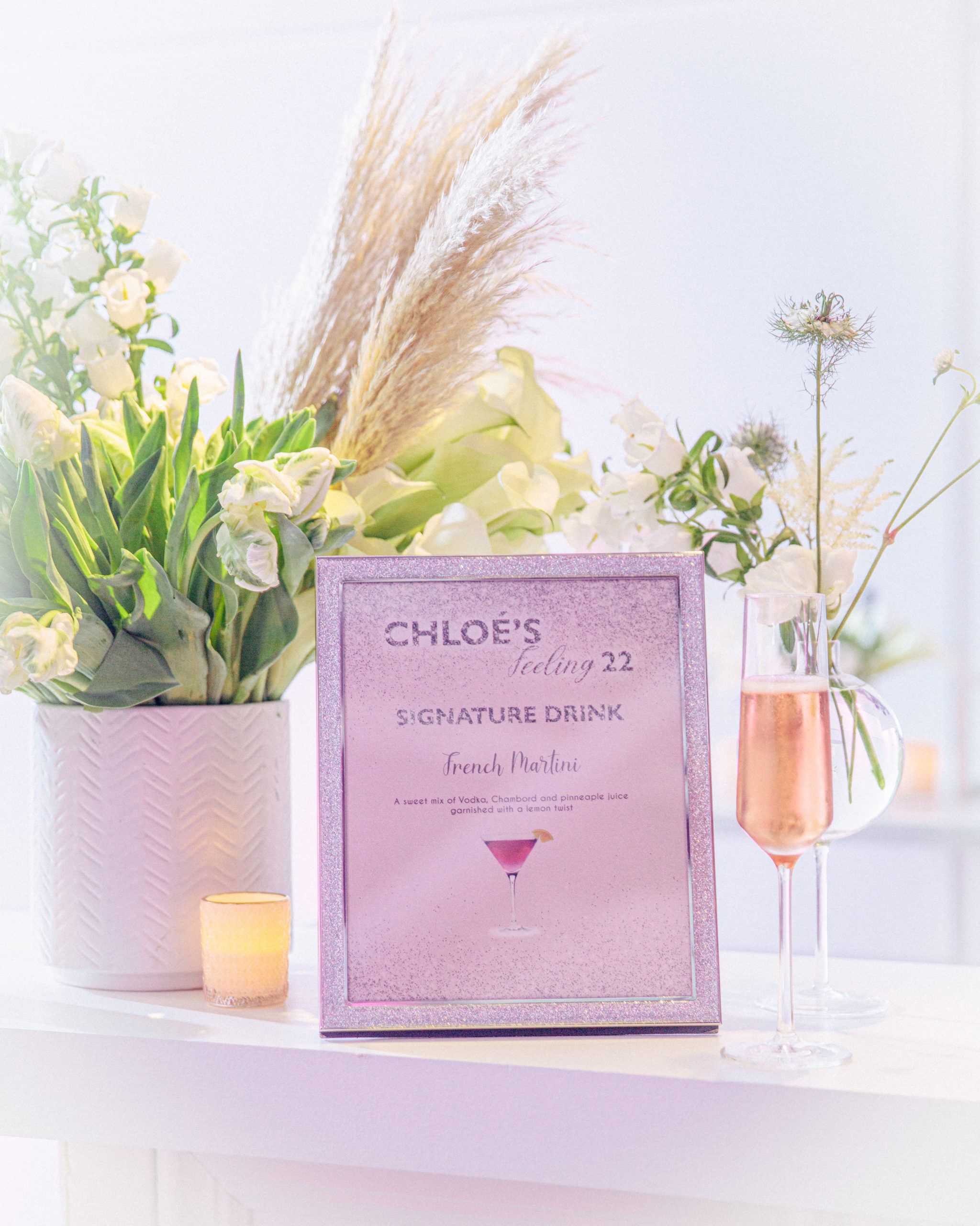 Modern Pink Birthday Celebration at 9OFS in Boston
