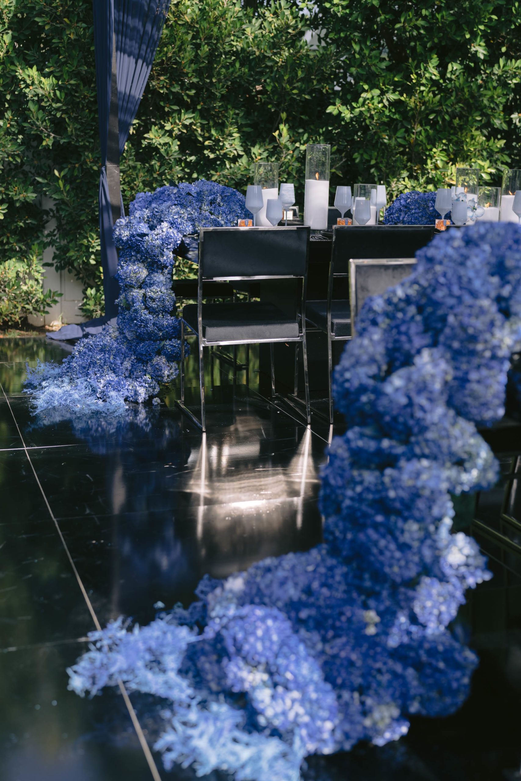 Outdoor Engagement Party in Los Angeles, California