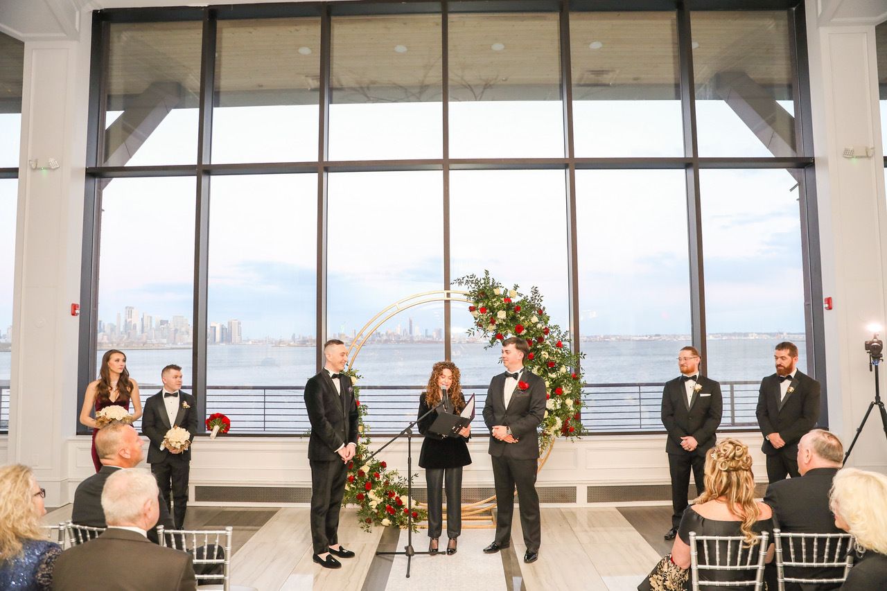 James & Daniel's Wedding at The Hudson House in Jersey City | PartySlate