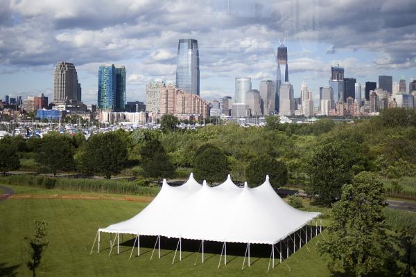 Lawn Jersey City wedding at Liberty Science Center | PartySlate