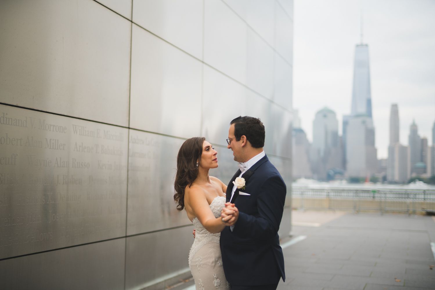 Romantic Elegant Skyline wedding at Maritime Parc in Jersey City, NJ | PartySlate