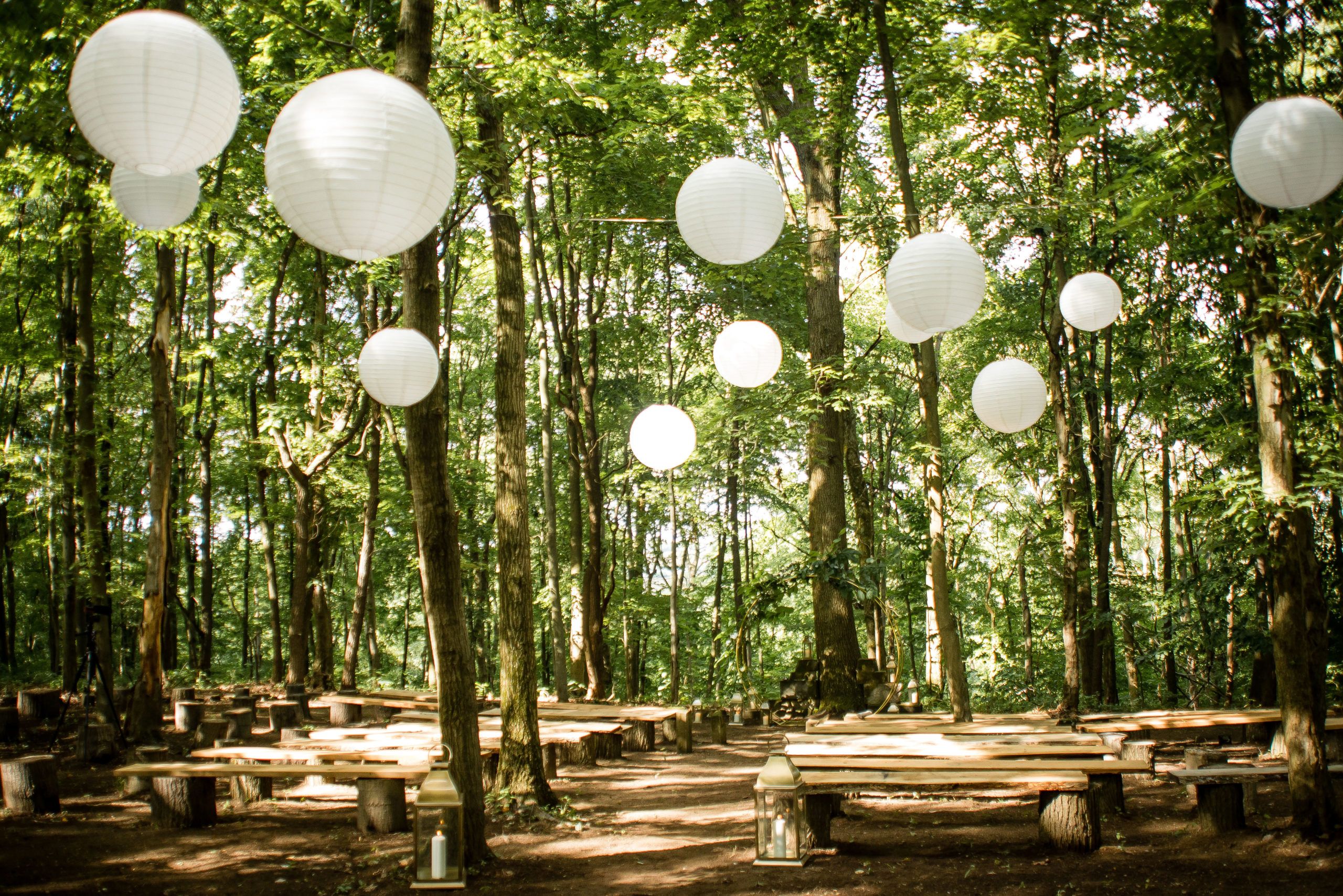 Rustic and Romantic Outdoor Wedding