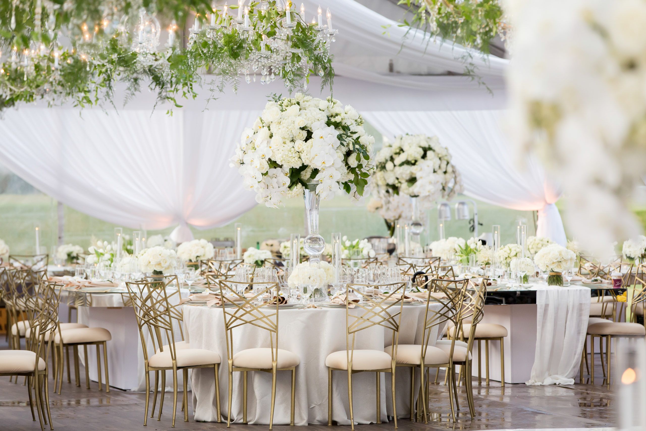 Sophisticated Glam Tented Wedding