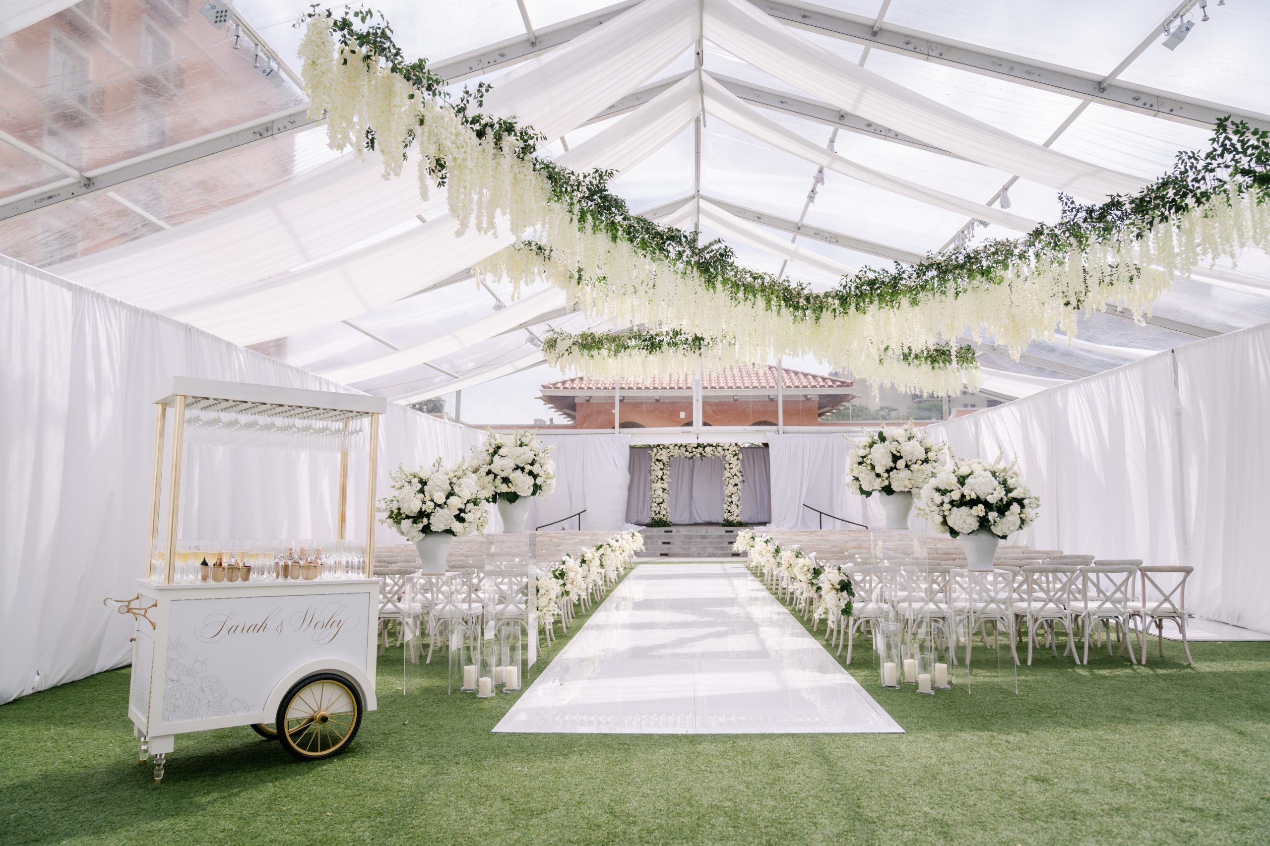 Spring Tented Wedding at Rosewood Mansion on Turtle Creek in Dallas, Texas
