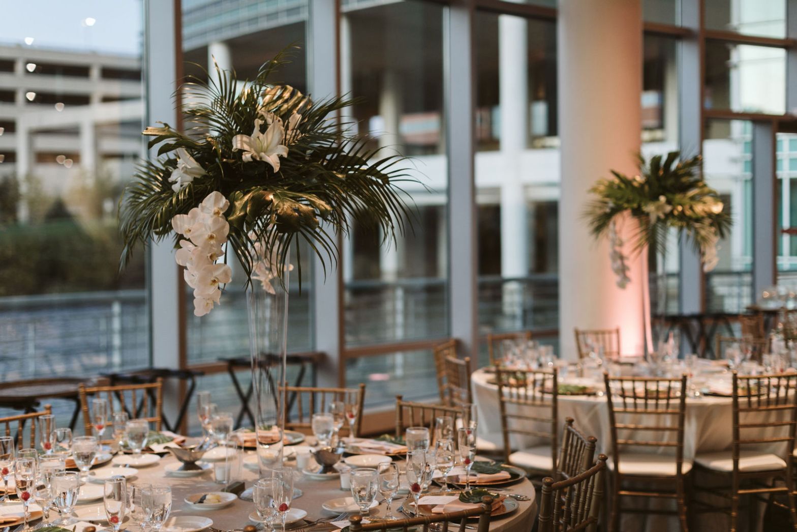 Tropical Palms Wedding at Esplanade Lakes