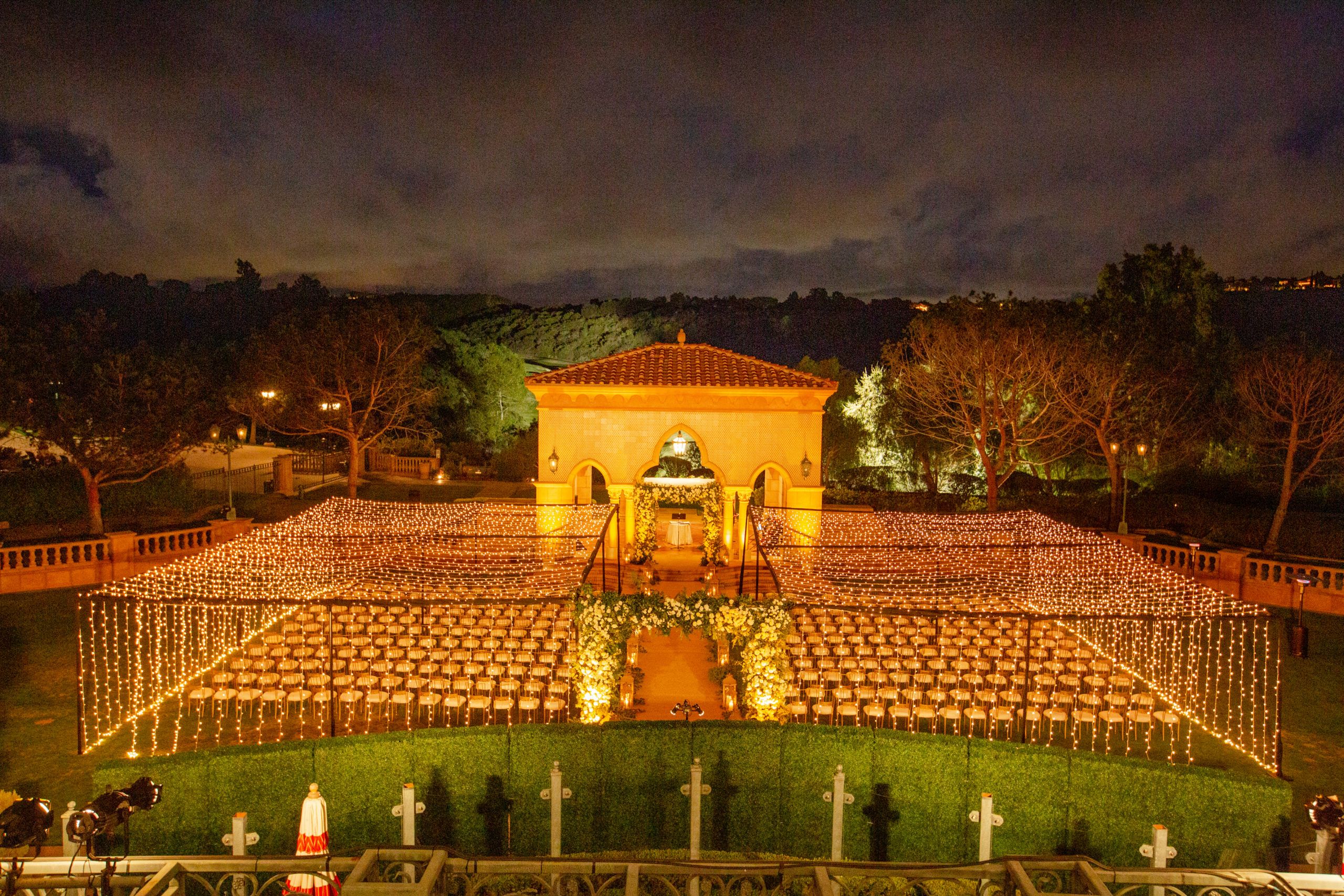 Twinkle Light Wedding in San Diego, California