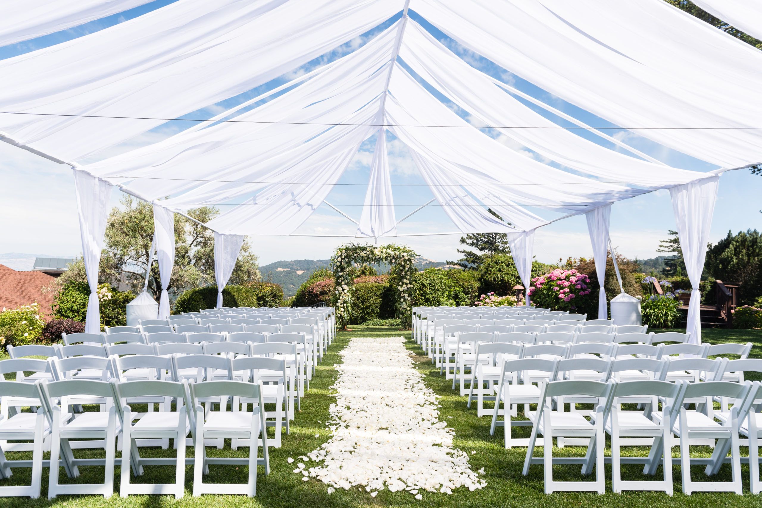 Wedding Ceremony & Reception at Thomas Fogarty Winery