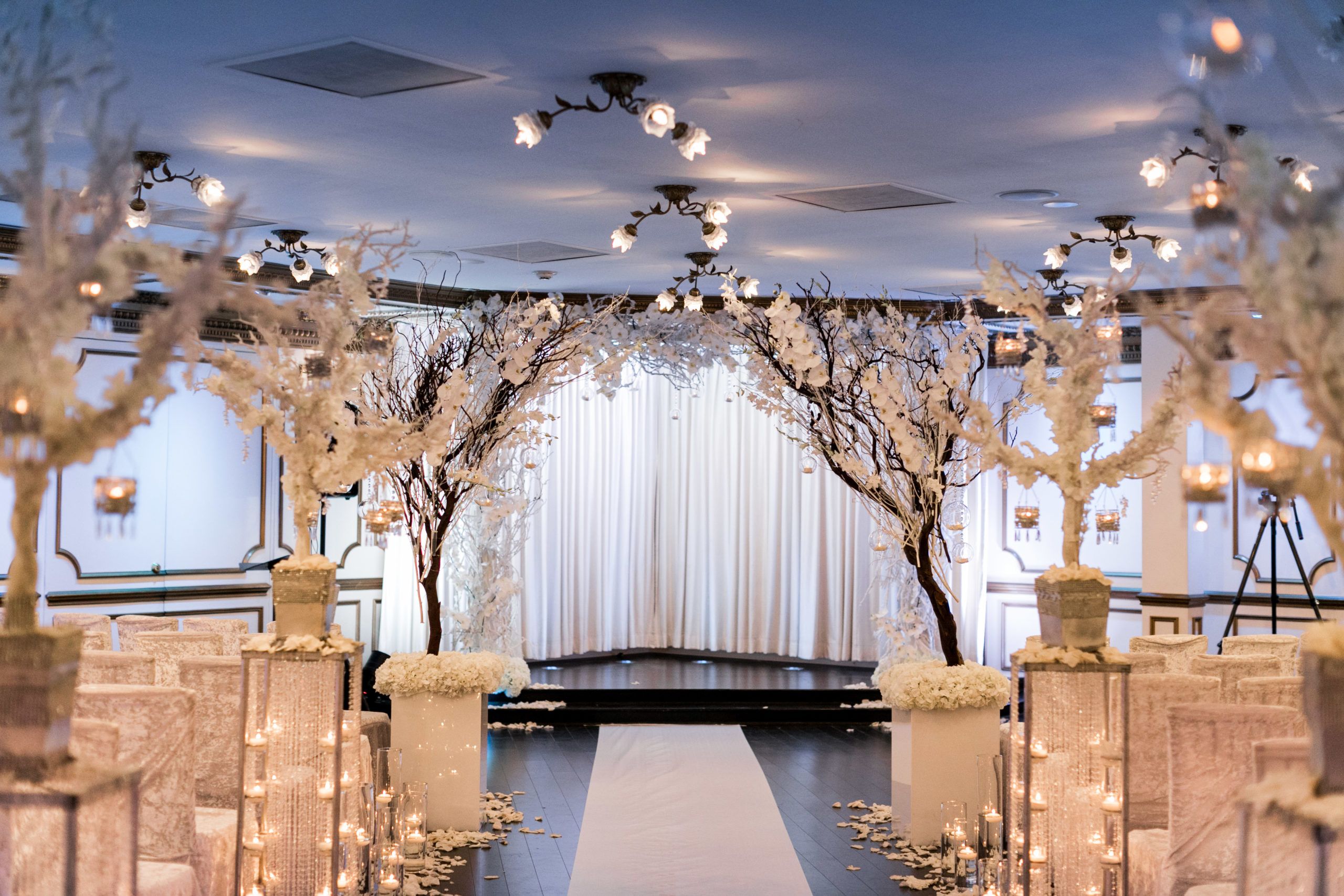 Winter Wonderland Wedding at The Crystal Plaza in Livingston, NJ