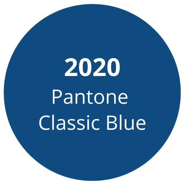 2020 Pantone Classic Blue