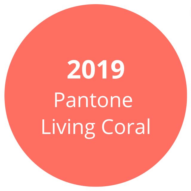 2019 Pantone Living Coral