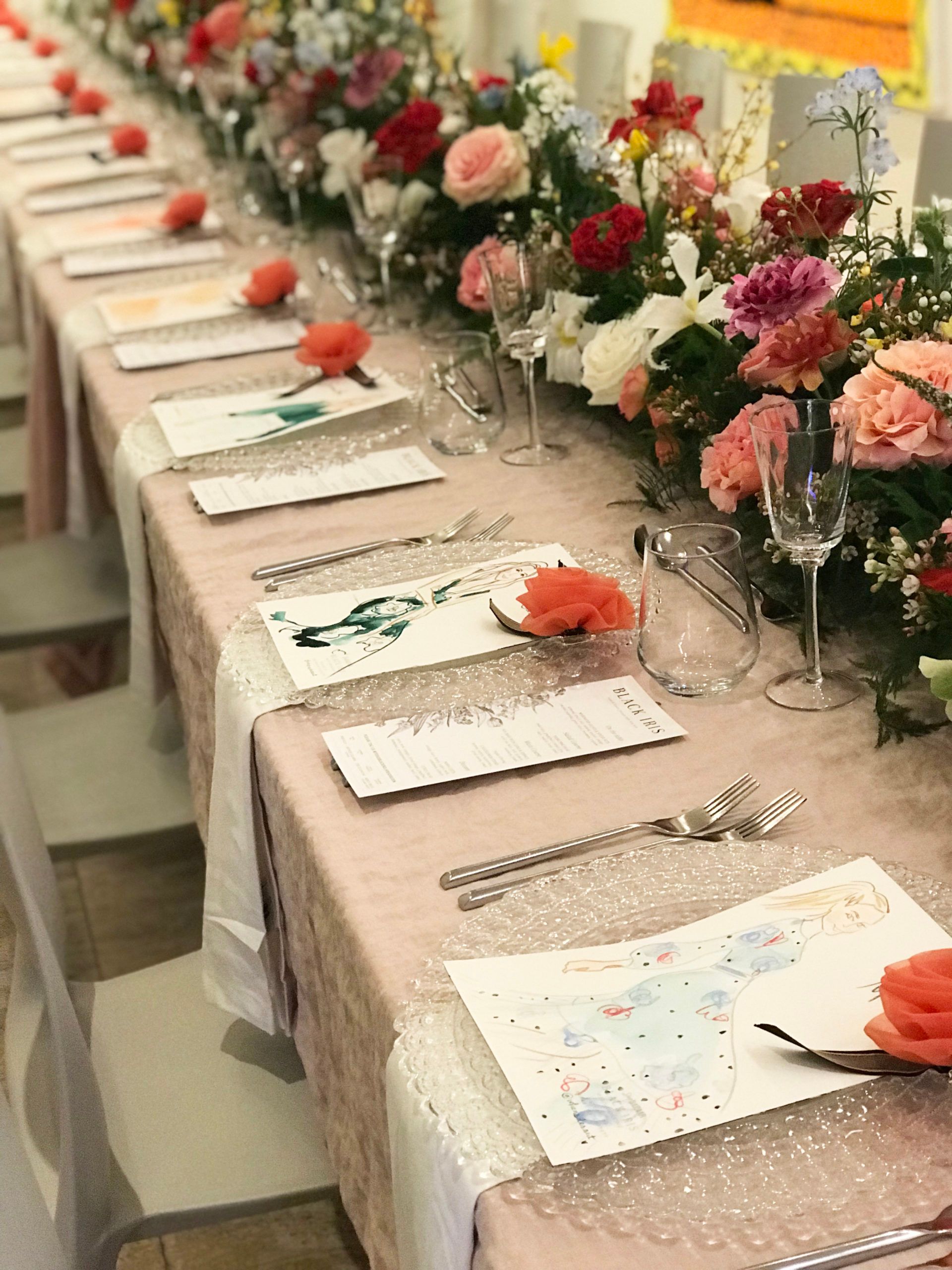 Black Iris Launch Dinner Party