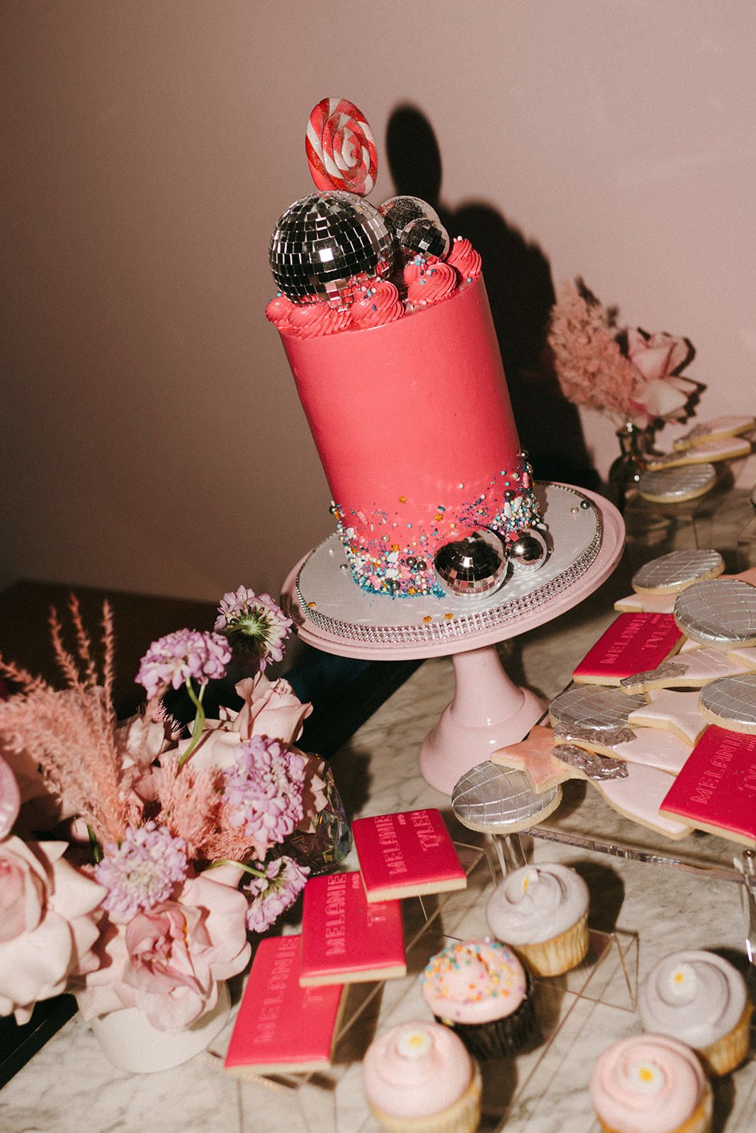 Disco-ThemeD Engagement Party