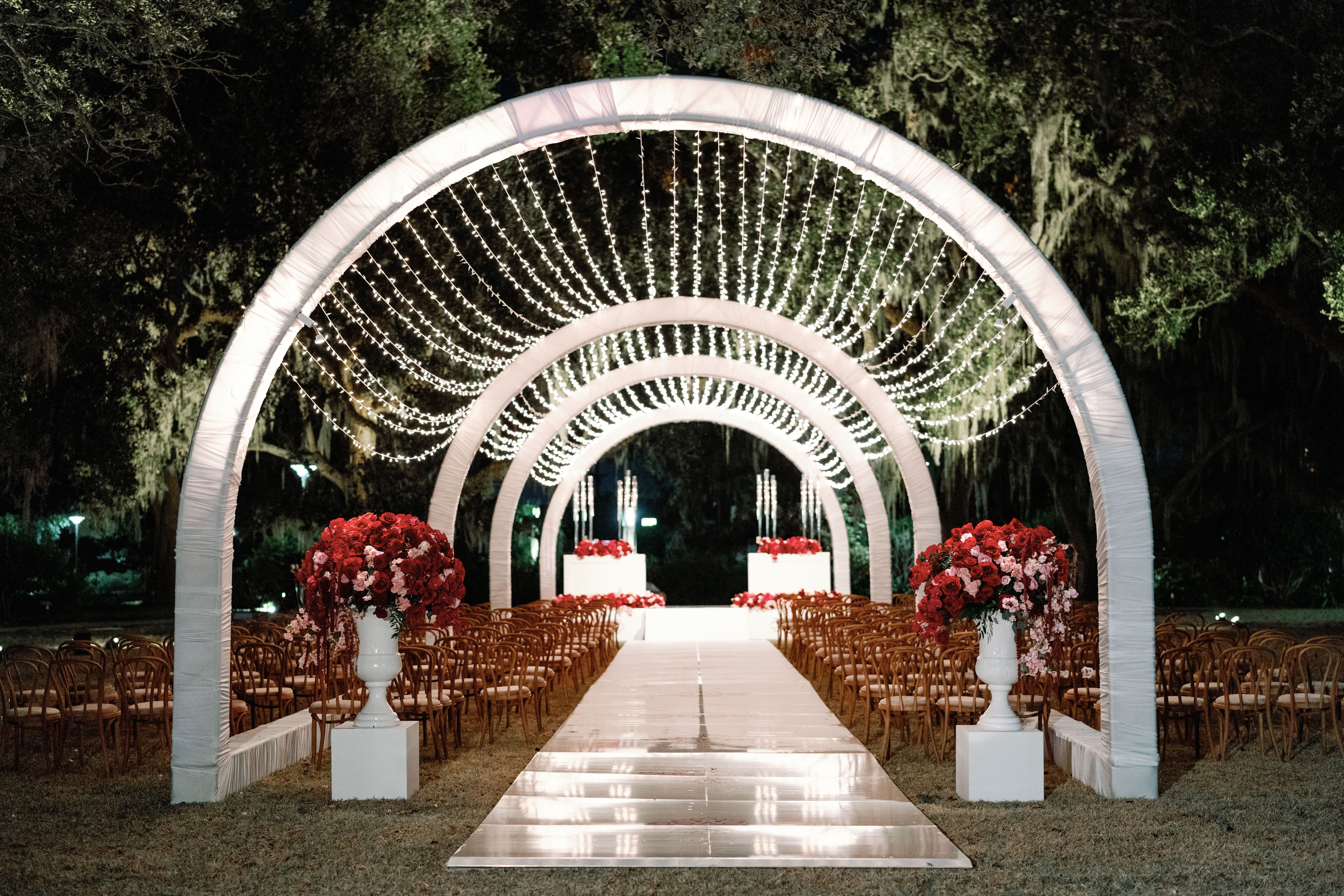 Enchanting Wedding at The New Orleans Museum of Art in New Orleans, Louisiana