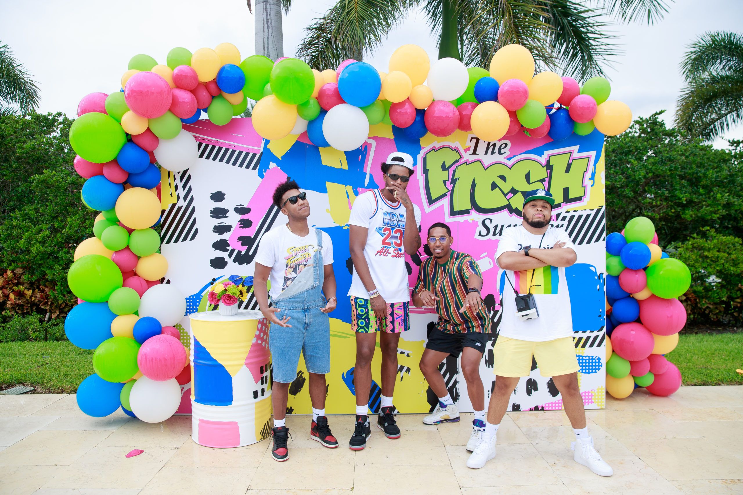 Fresh Prince of Bel-Air Themed Birthday Party at a Private Residence in Miami, FL