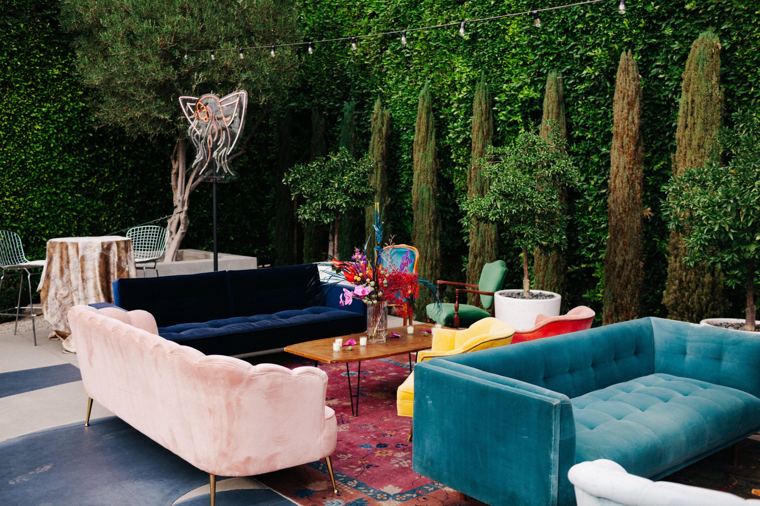 Vibrant Wedding at The Fig House in Los Angeles, California | PartySlate