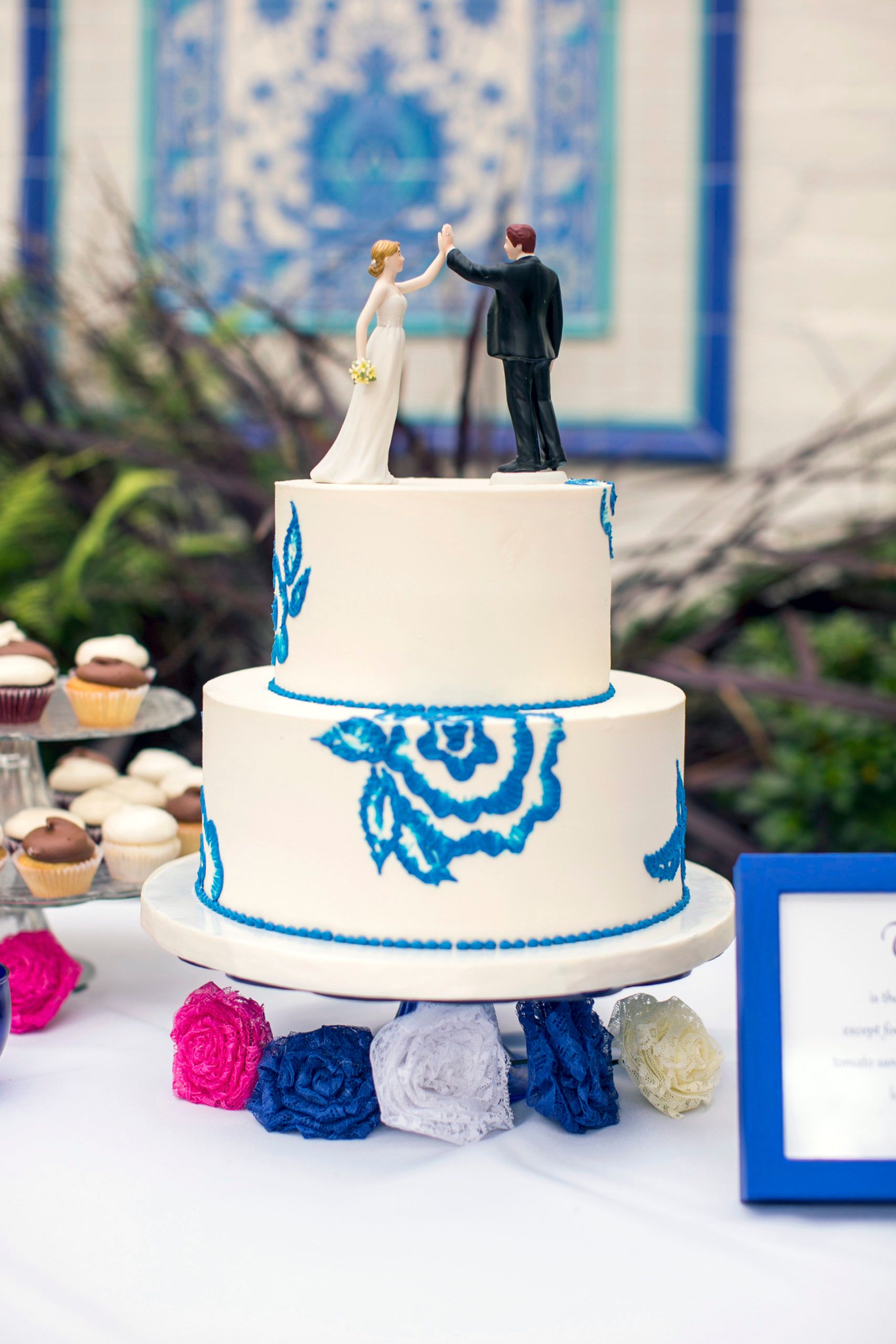 Royal Blue Wedding at Darlington House in San Diego, CA