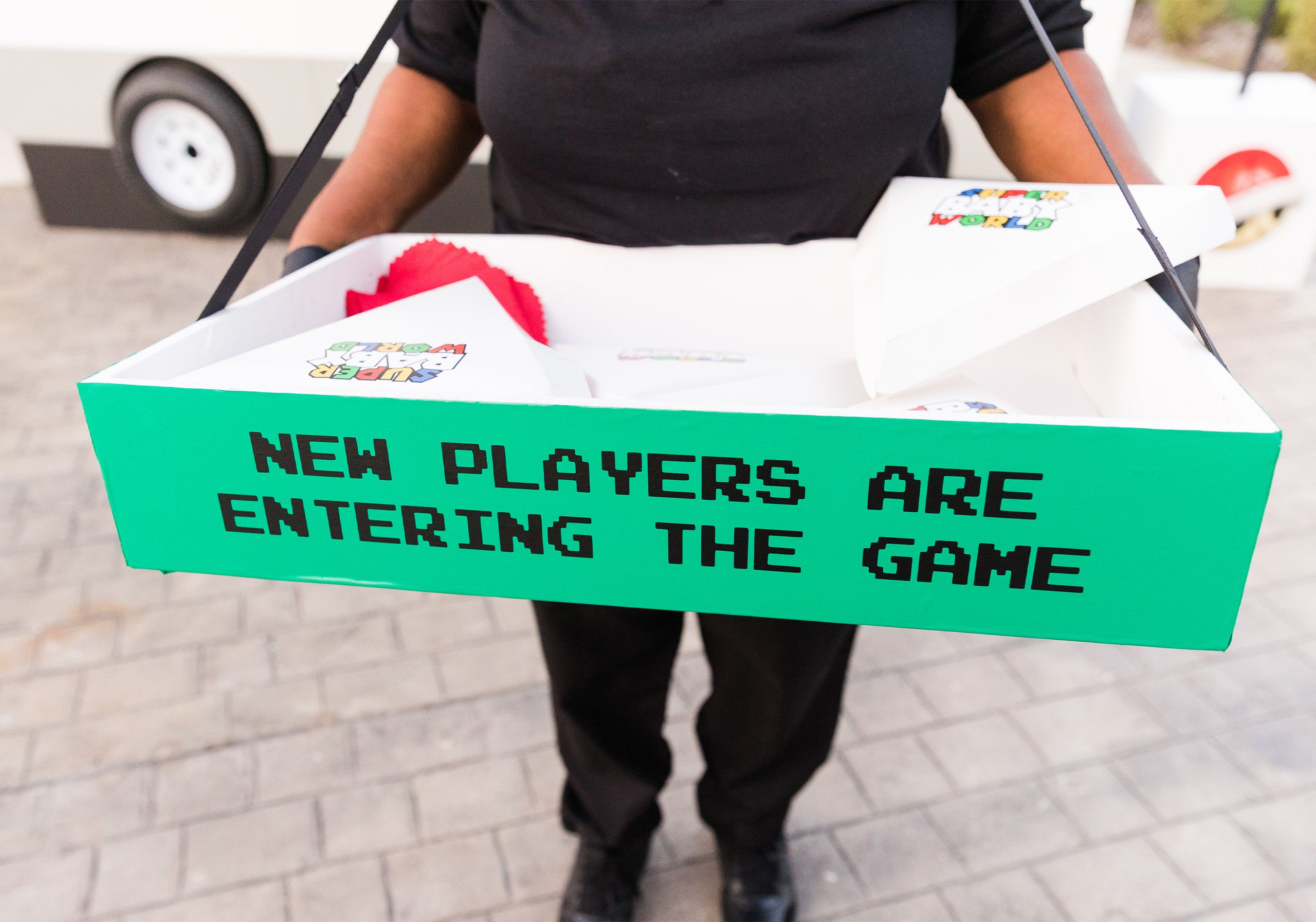 Super Mario-themed baby shower | PartySlate