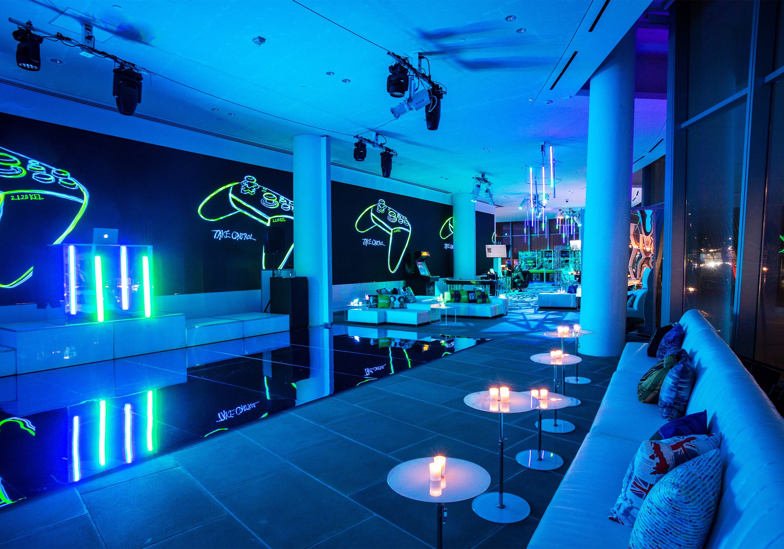 New York Bar Mitzvah with a technology party theme | PartySlate