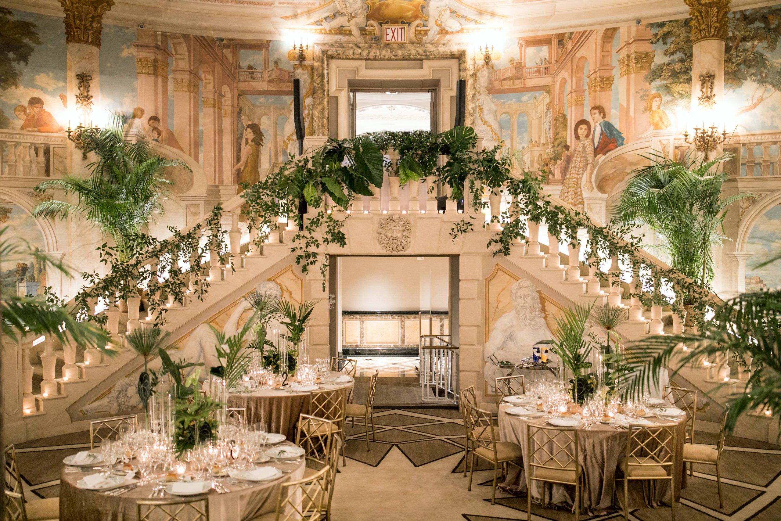 Tropical Glam Wedding at Pierre Hotel in New York, NY