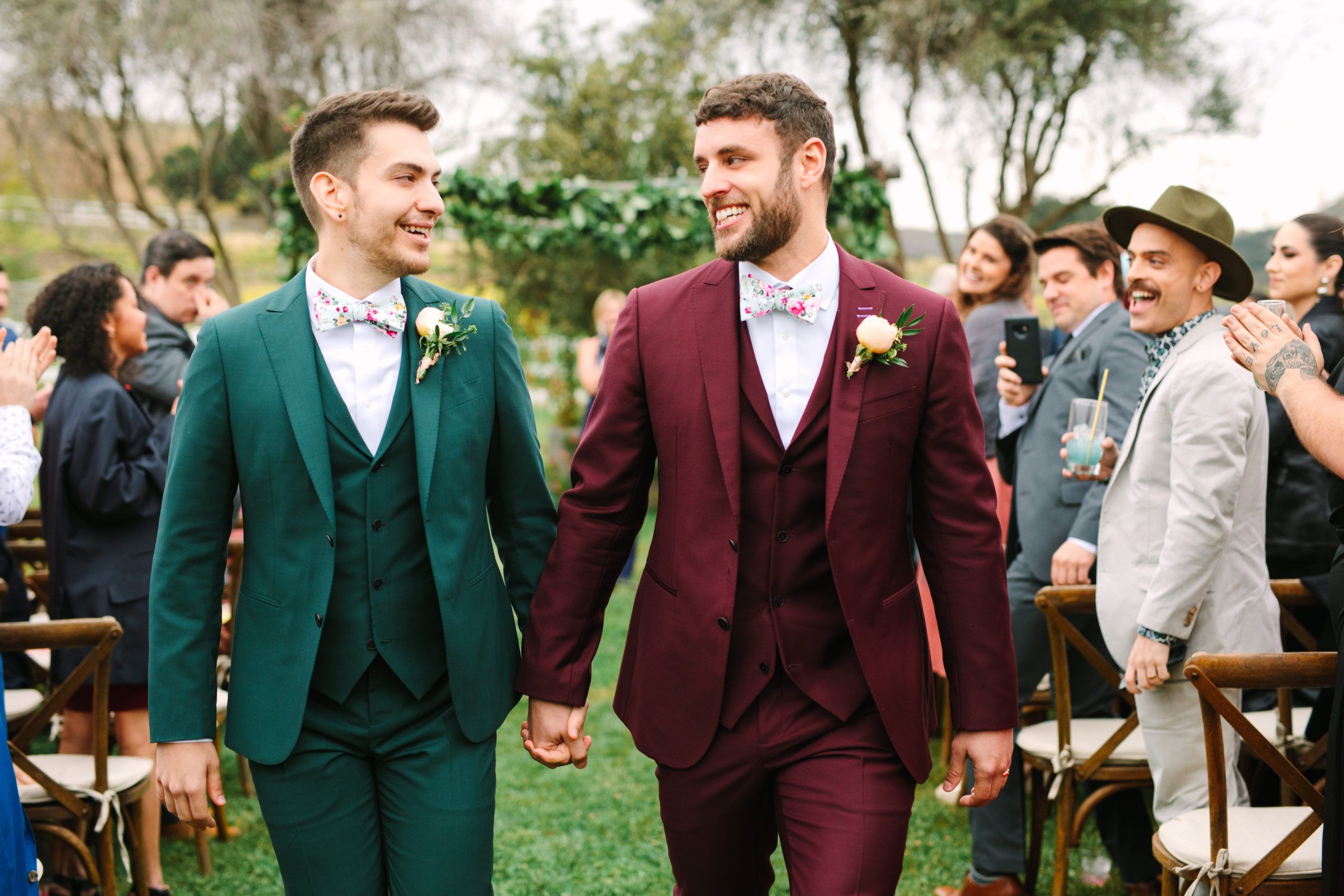 Vibrant Outdoor Wedding in Malibu, CA