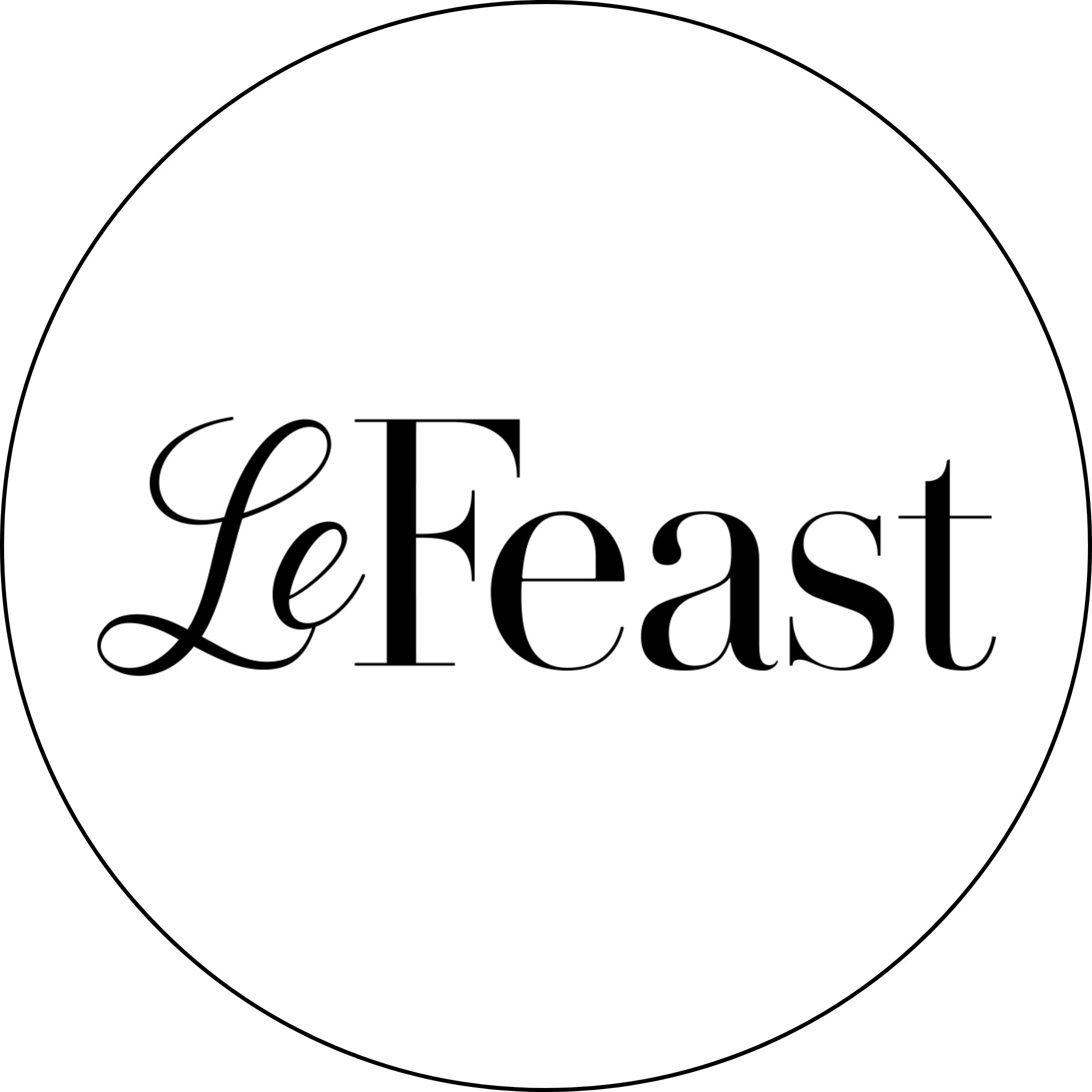LeFeast's logo.