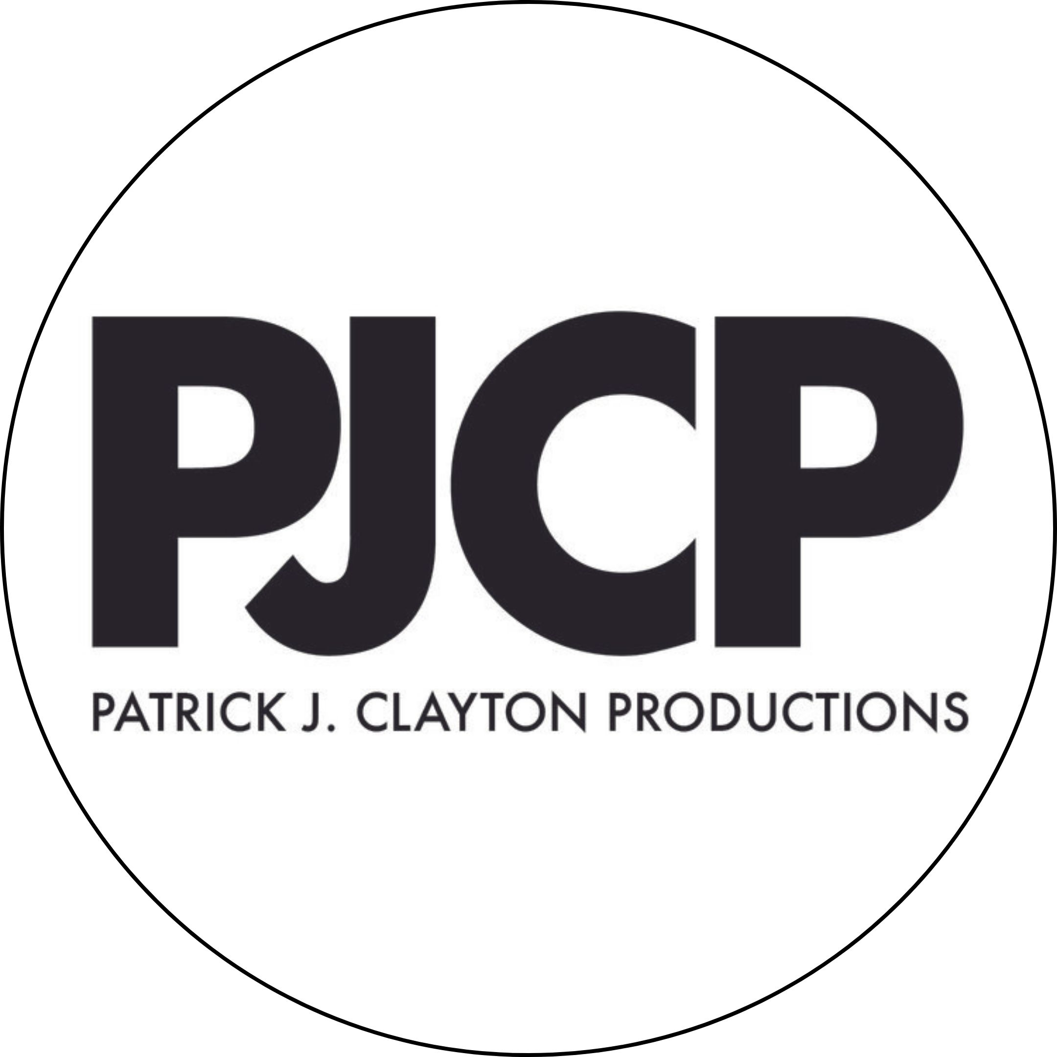 Patrick J Clayton Production's logo.