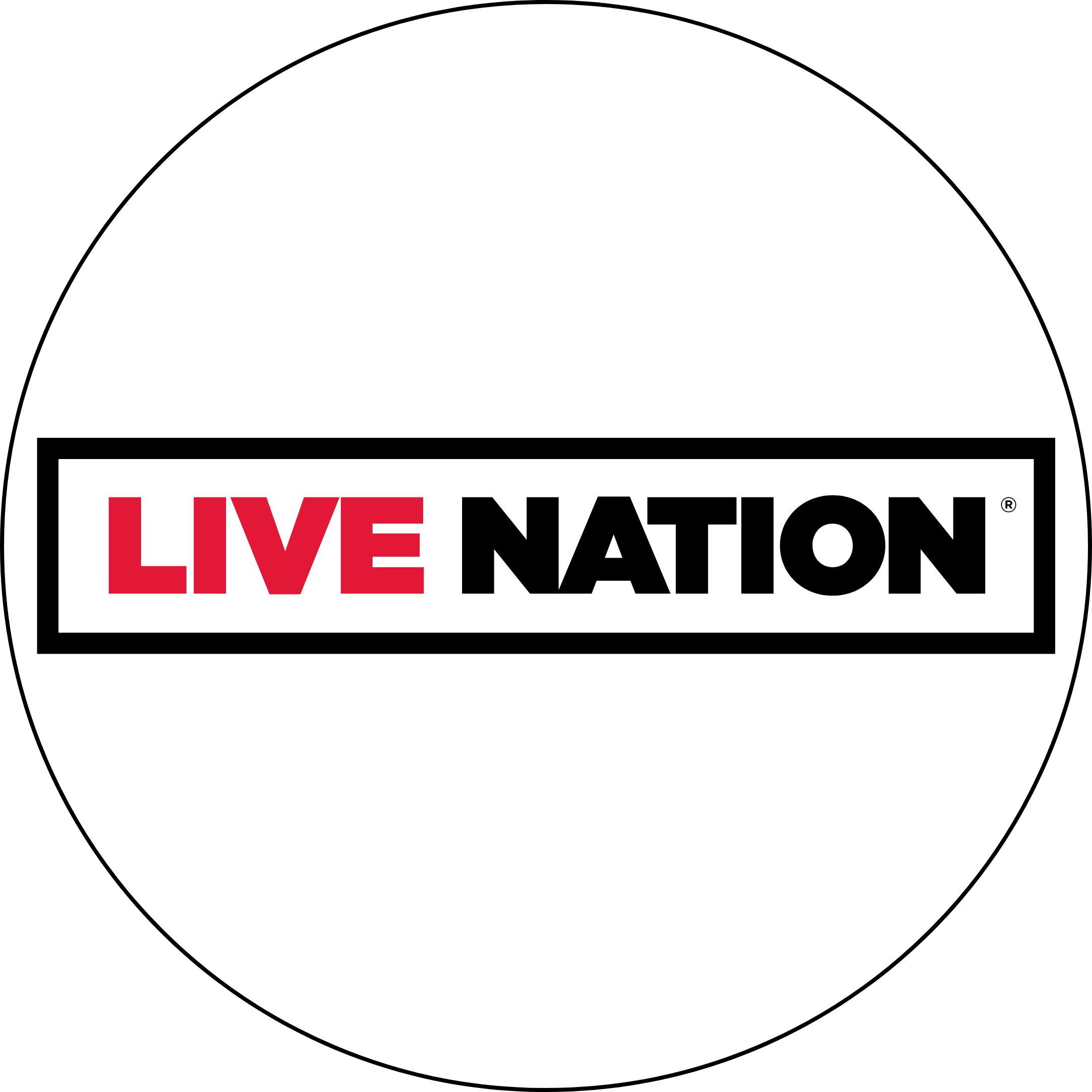Live Nation's logo.