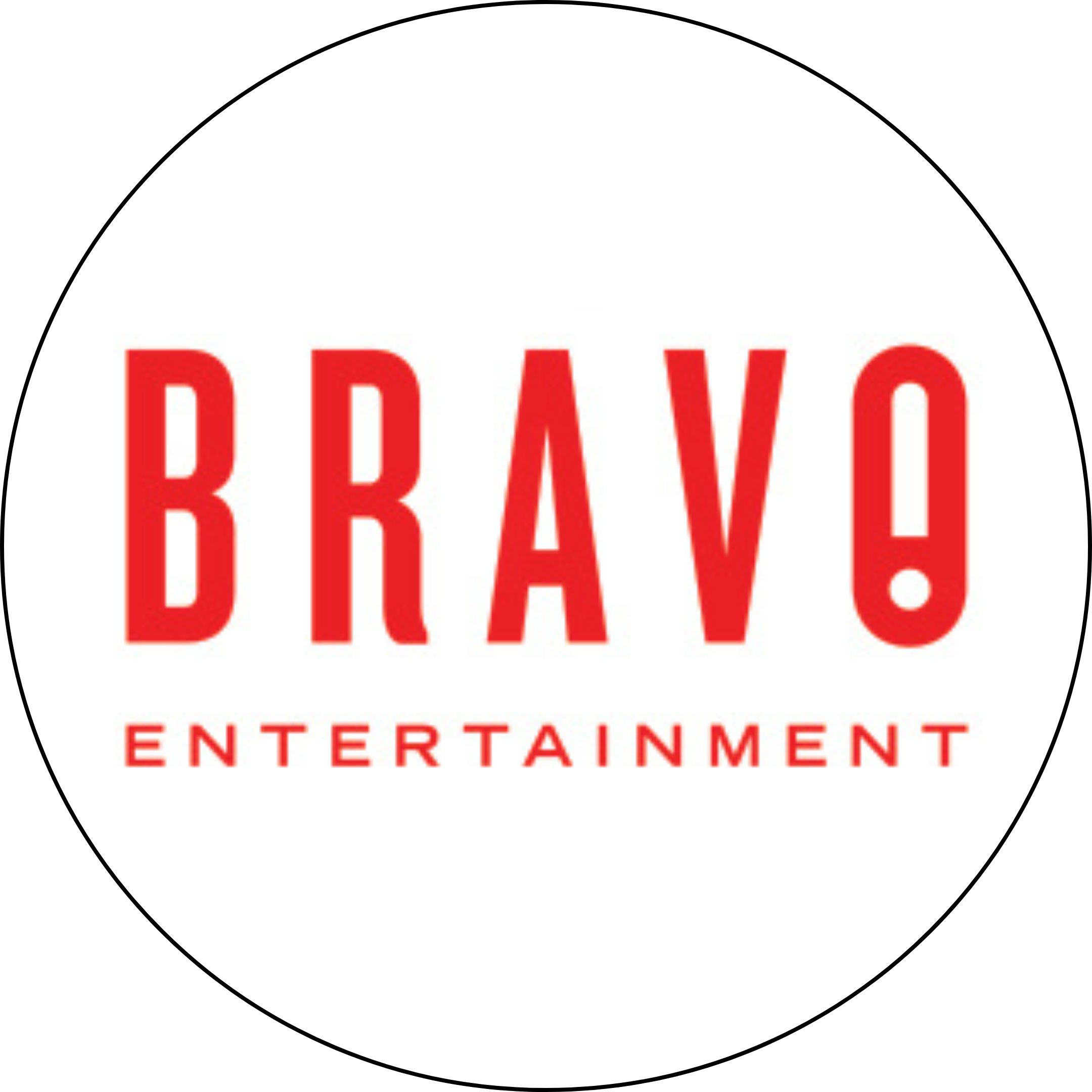 BRAVO Entertainment's logo.