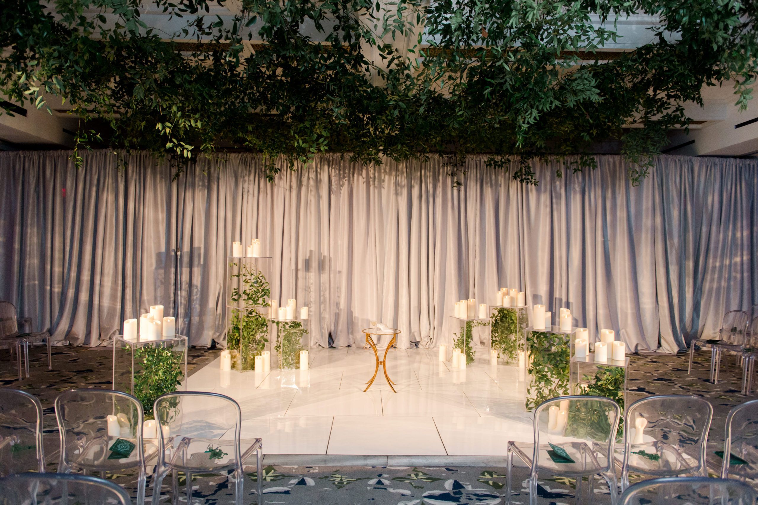 Winter Wedding at The LINE Hotel DC in Washington DC | PartySlate