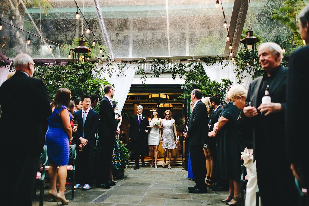 Kaufman Palan Wedding planned by Z Event Company at Brennan's unique new orleans wedding venue | PartySlate
