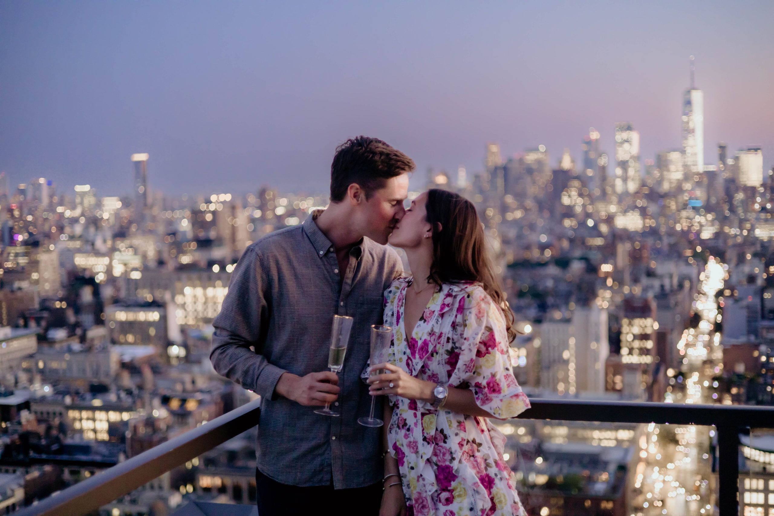 New York City engagement photos by Daniela León Photography