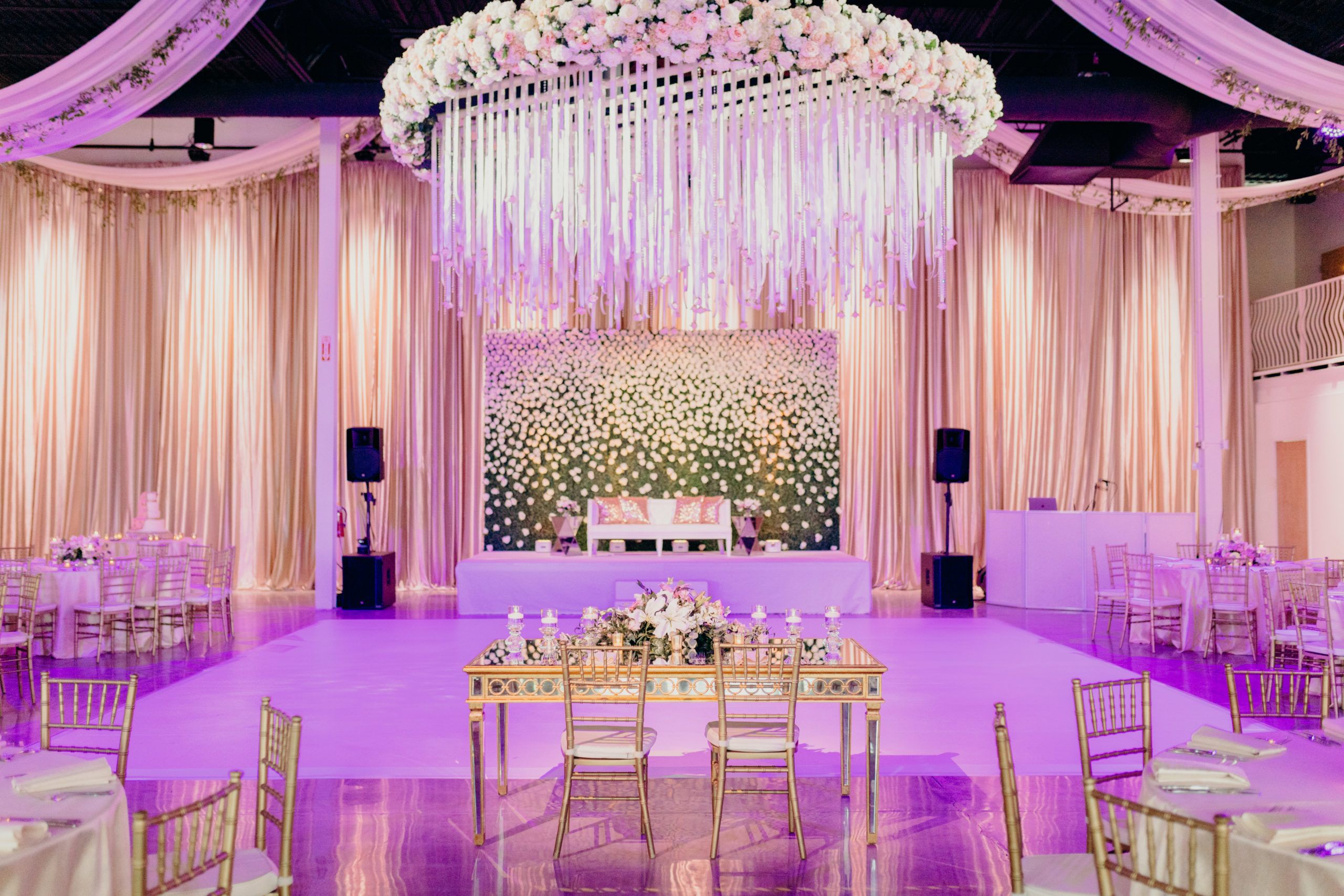 Lavish Spring Wedding at Canvas Event Venue in Orlando, Florida