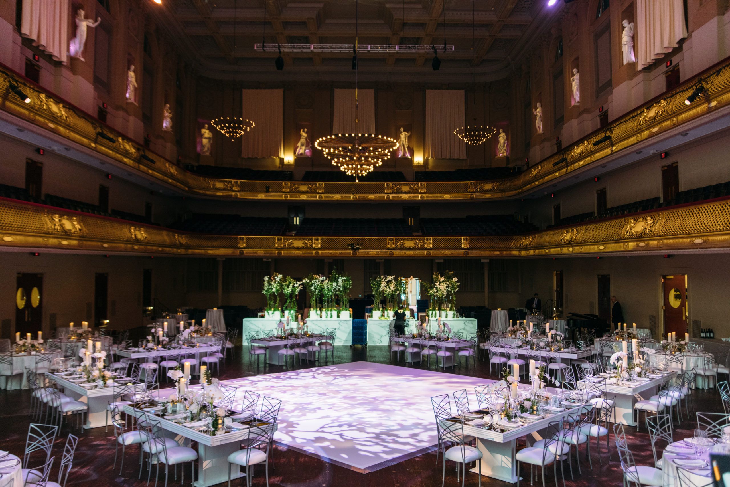 Lush Greenery-Filled Wedding at Boston Symphony Orchestra in Boston, MA | PartySlate