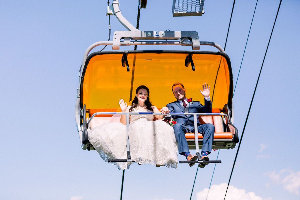 Mountain Wedding at Lookout Cabin in Park City, Utah | PartySlate