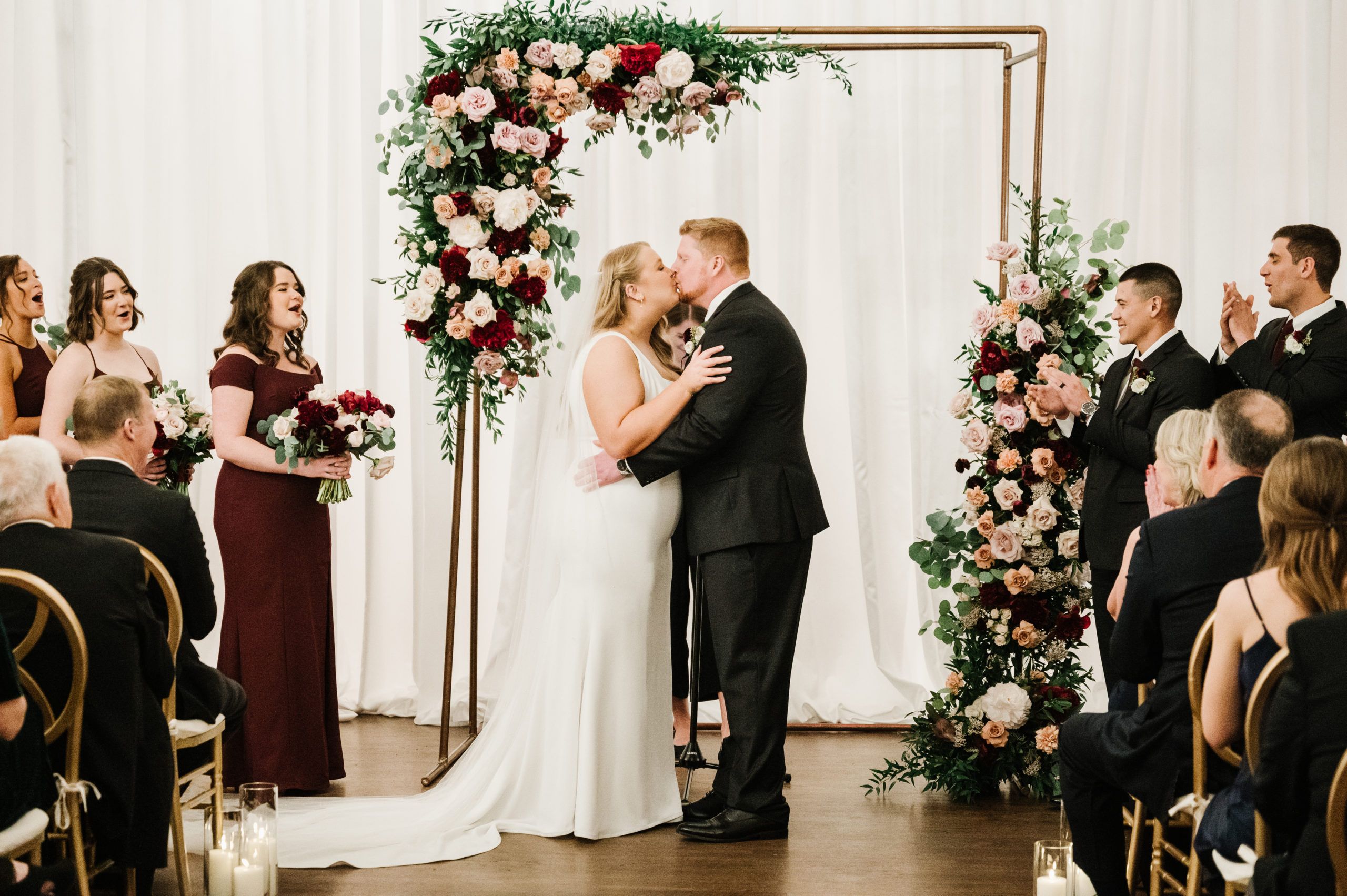 Alden Castle Fall Wedding in boston | PartySlate