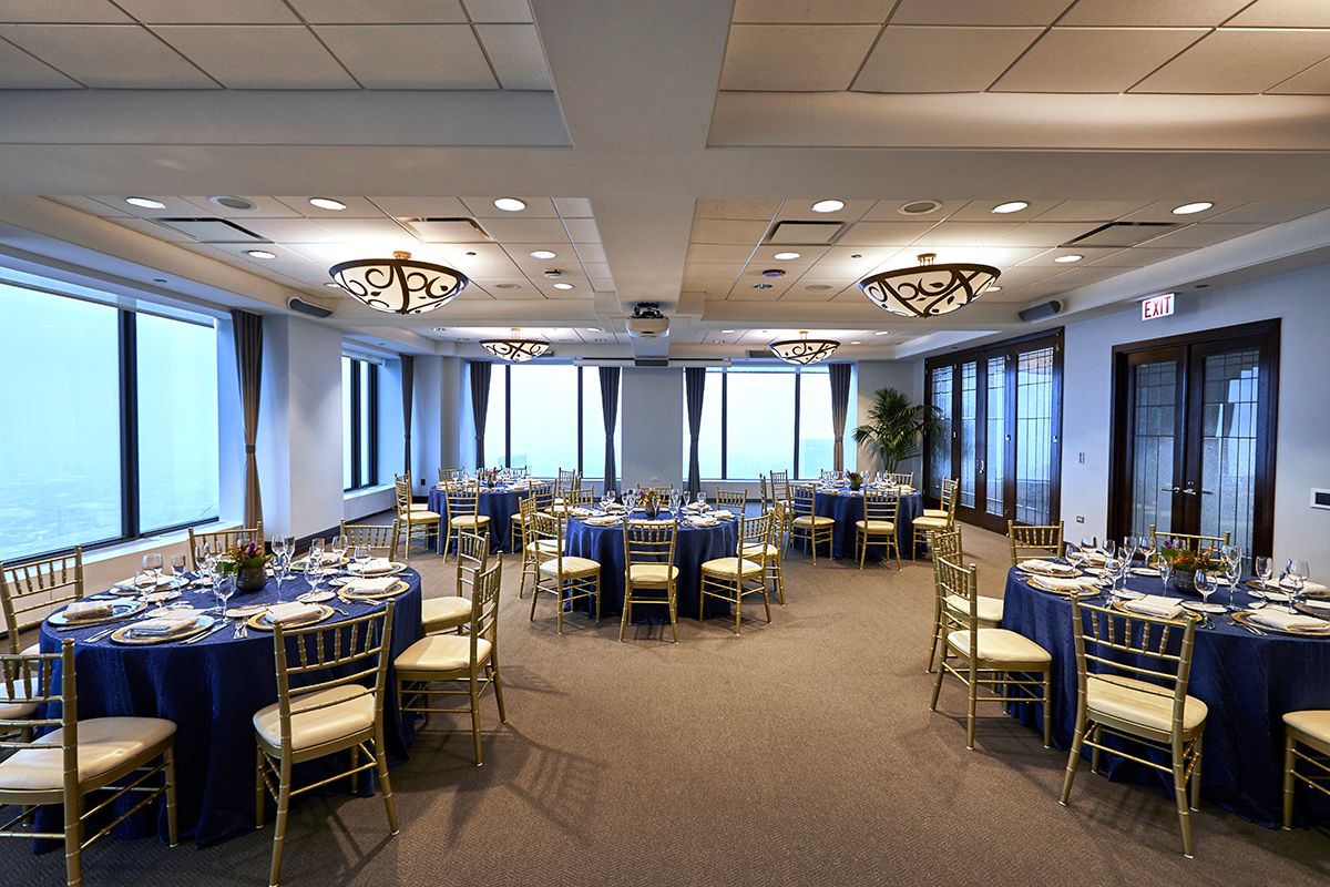 Superior/Michigan Room at The Metropolitan in the Chicago Loop for corporate parties.