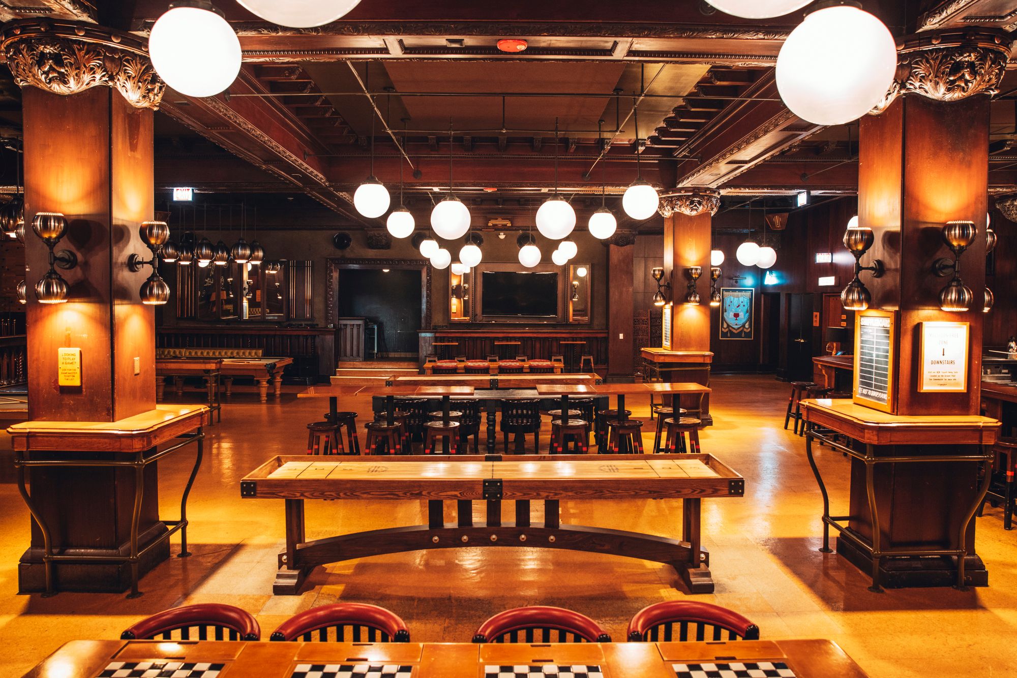Game Room at Chicago Athletic Association Hotel