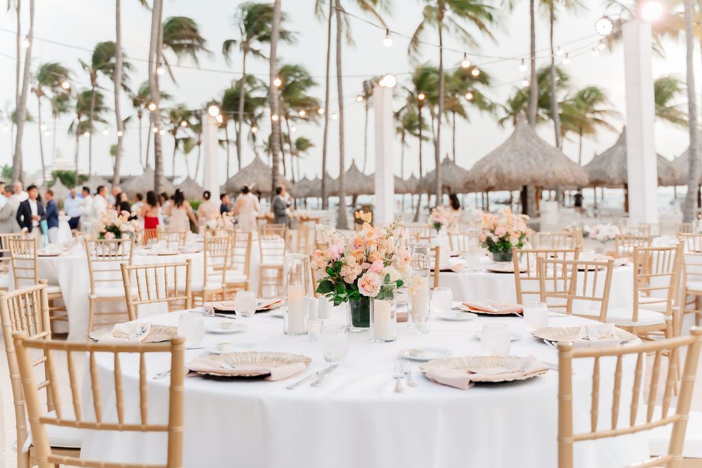 Beach Wedding at Aruba Marriott Resort & Stellaris Casino in Aruba