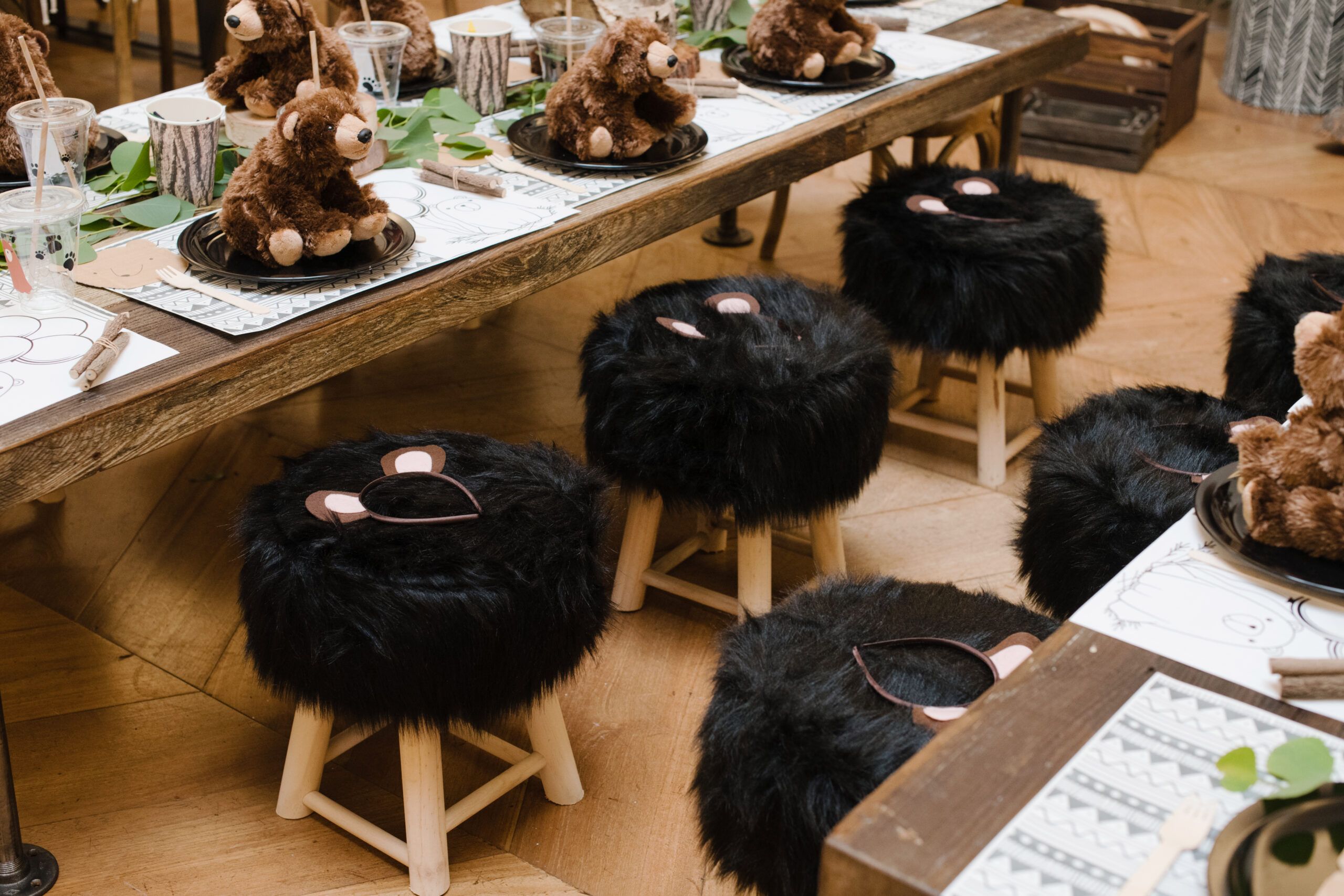 Bear-Themed 1st Birthday Party in Manhatten Beach, California