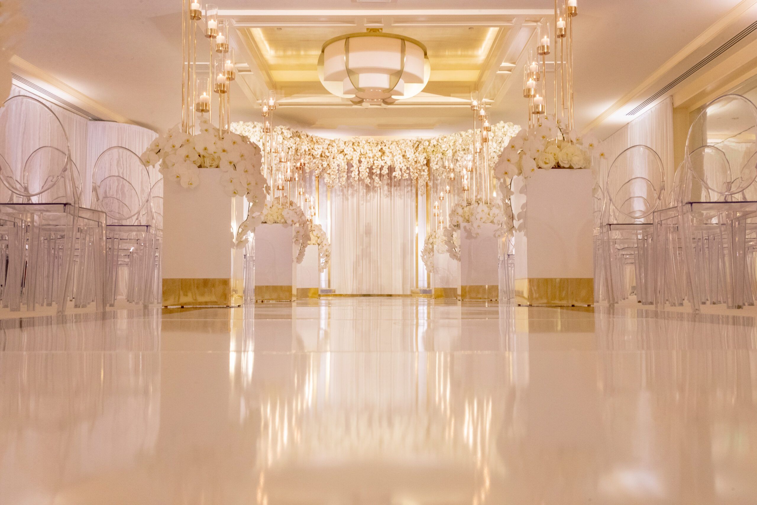 Lavish White Wedding at Four Seasons Hotel Miami in Miami, FL